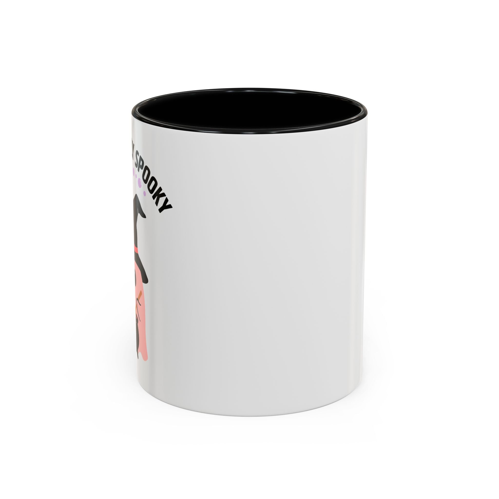 Cute Ghost Accent Coffee Mug — Cute Ghost & Witchy Halloween 11/15oz