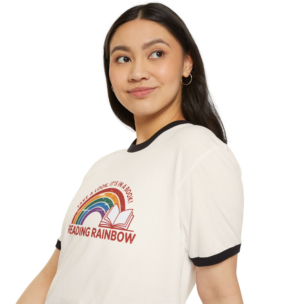 Reading Rainbow retro graphic T-Shirt | Vintage logo tee