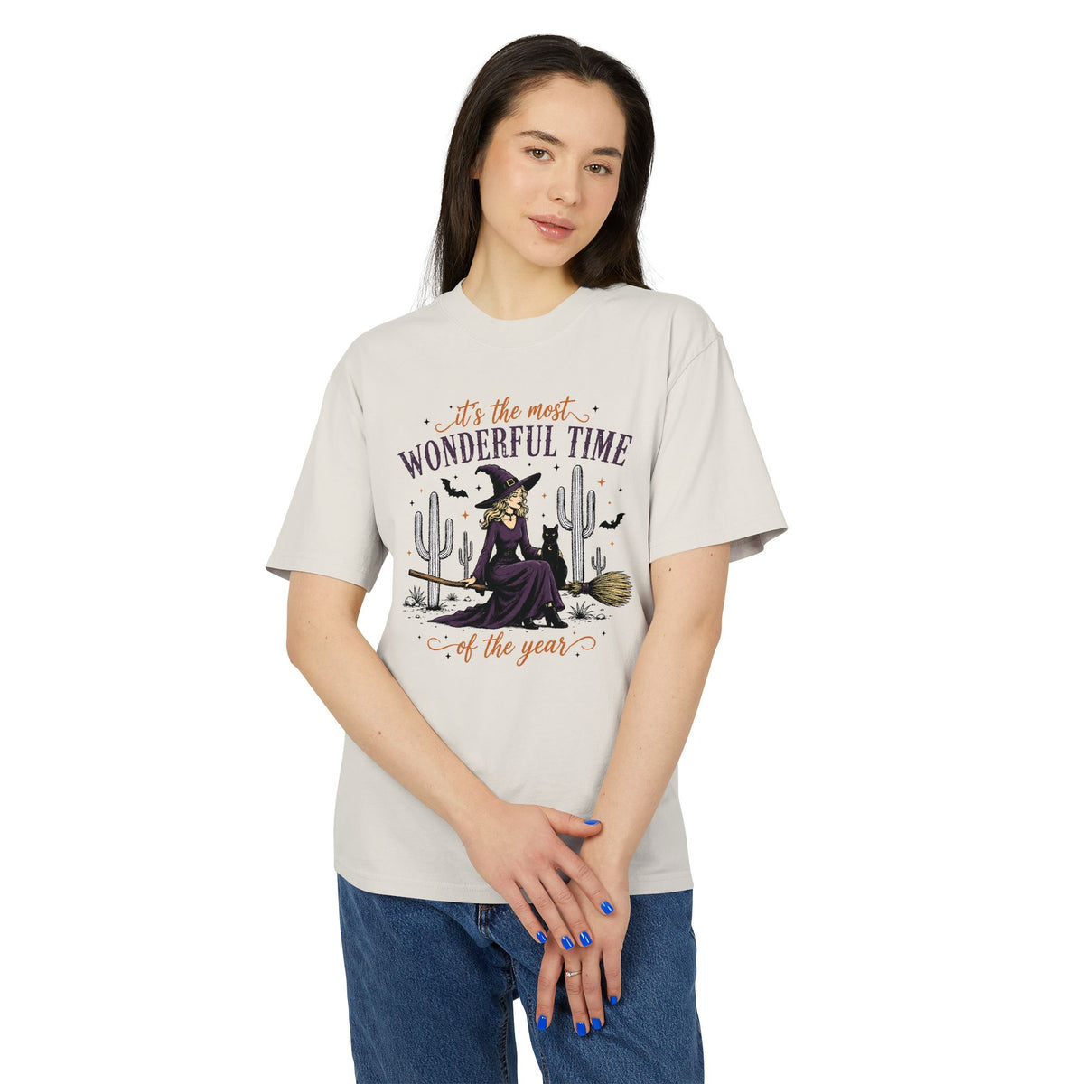 Witchy Desert Halloween T‑Shirt — "It's the Most Wonderful Time of the Year"