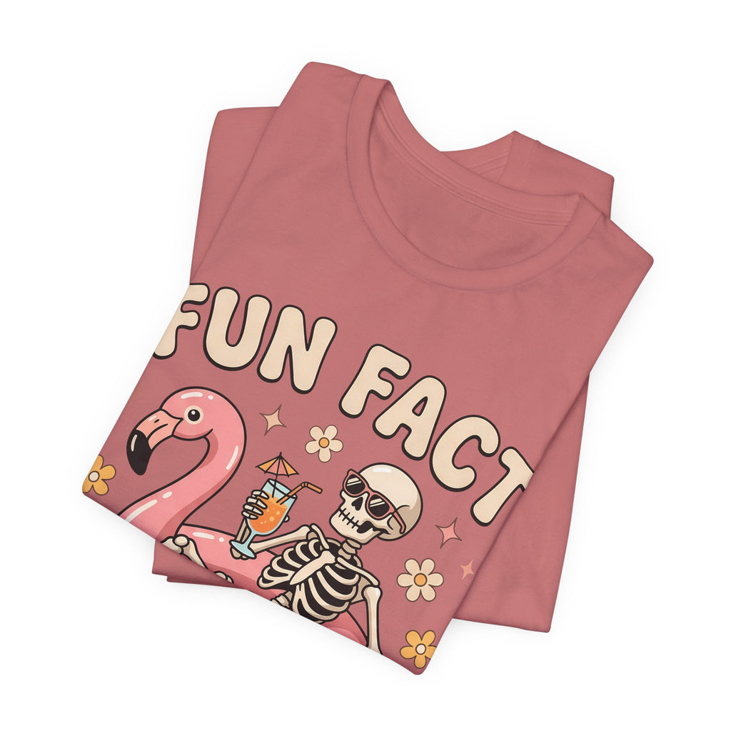 'Fun Fact I Don't Care' Graphic Tee — Funny Casual T-Shirt