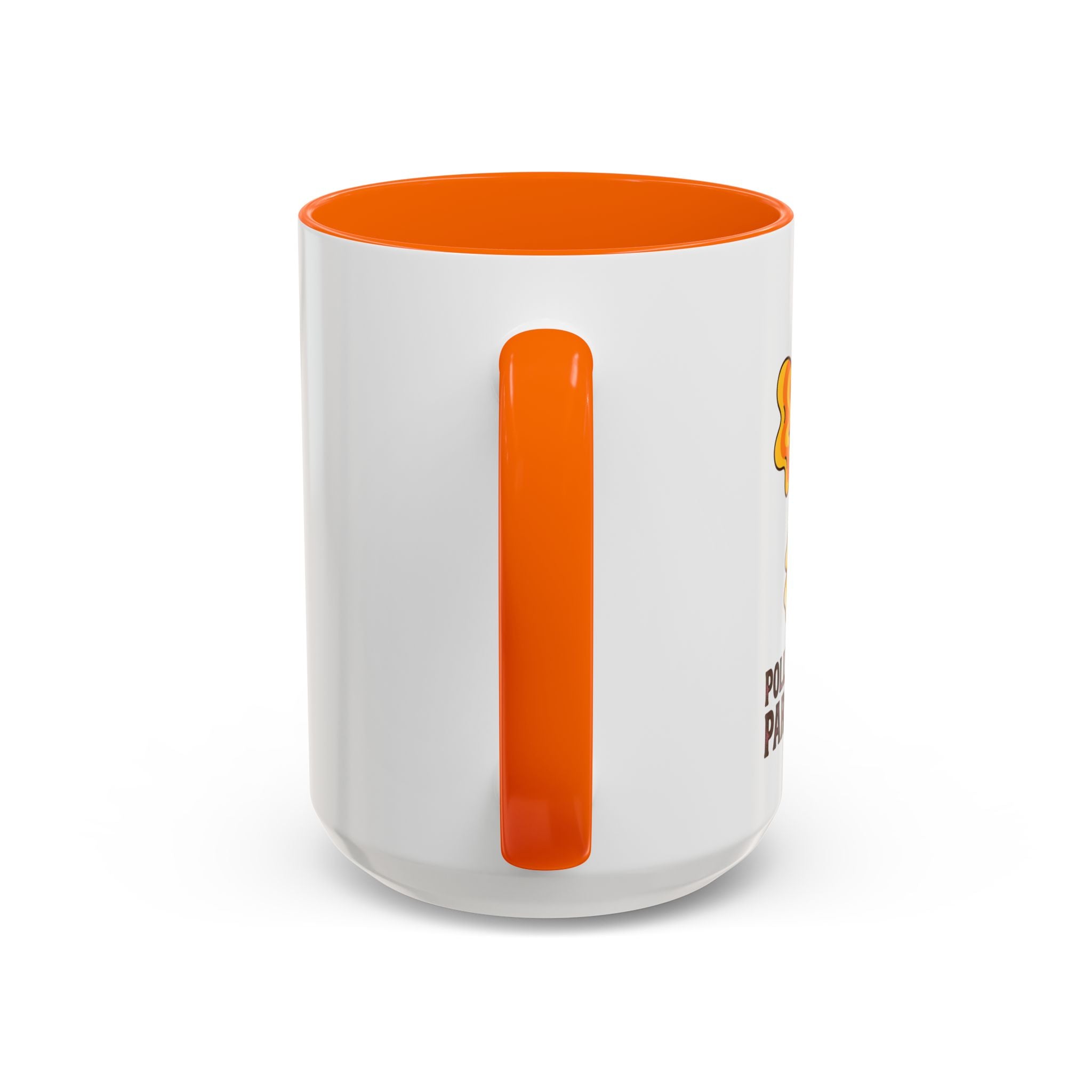 Plant & Ghost Lover Accent Mug — "Pollinating the Paranormal" Funny Coffee Cup (11/15 oz)