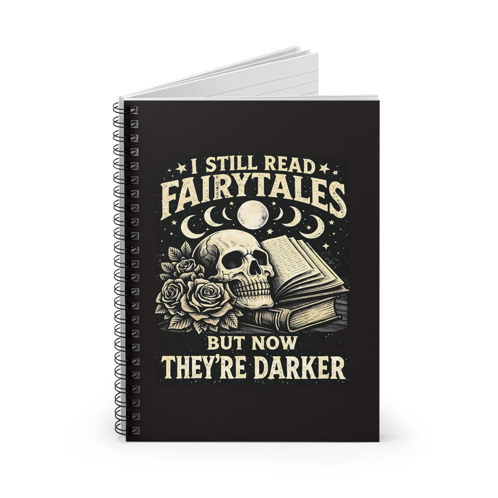Dark Fairytales Spiral Notebook — Ruled Journal for Gothic Writing & Sketching