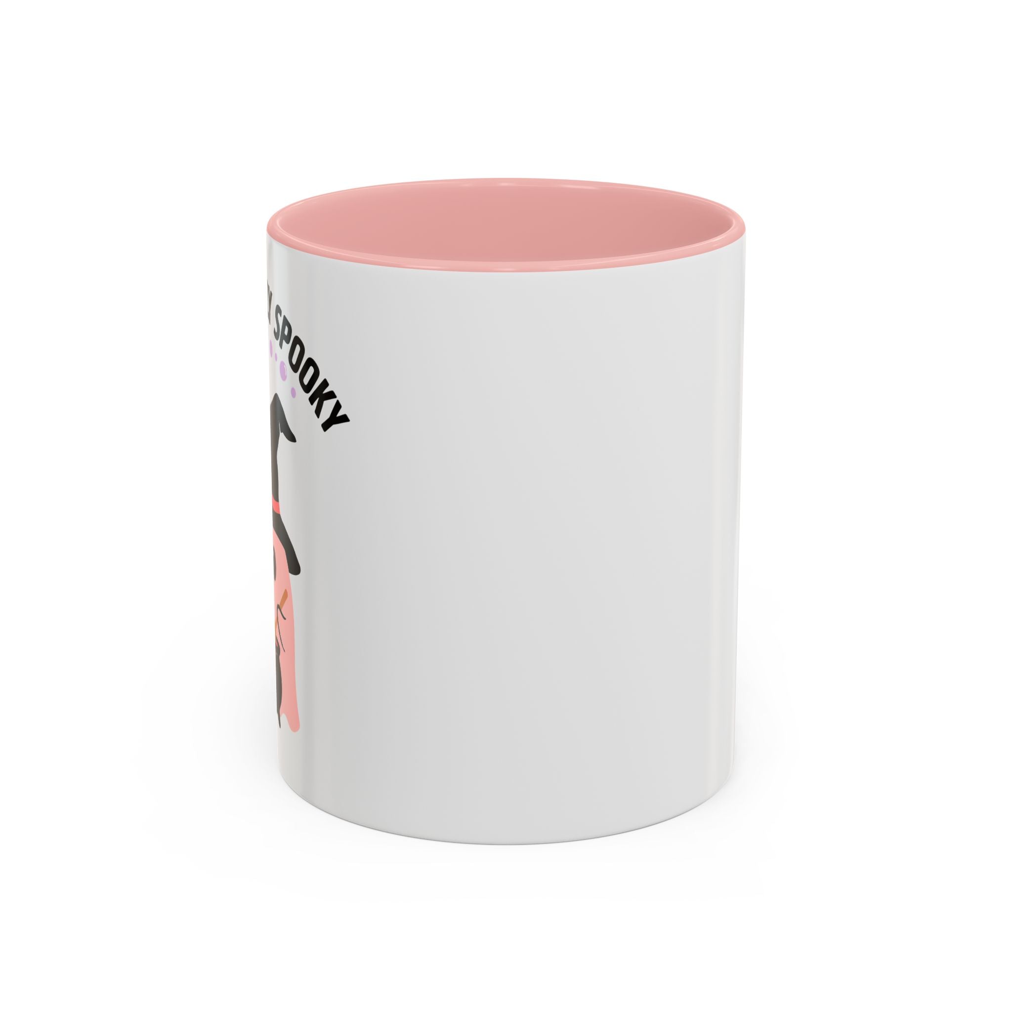 Cute Ghost Accent Coffee Mug — Cute Ghost & Witchy Halloween 11/15oz