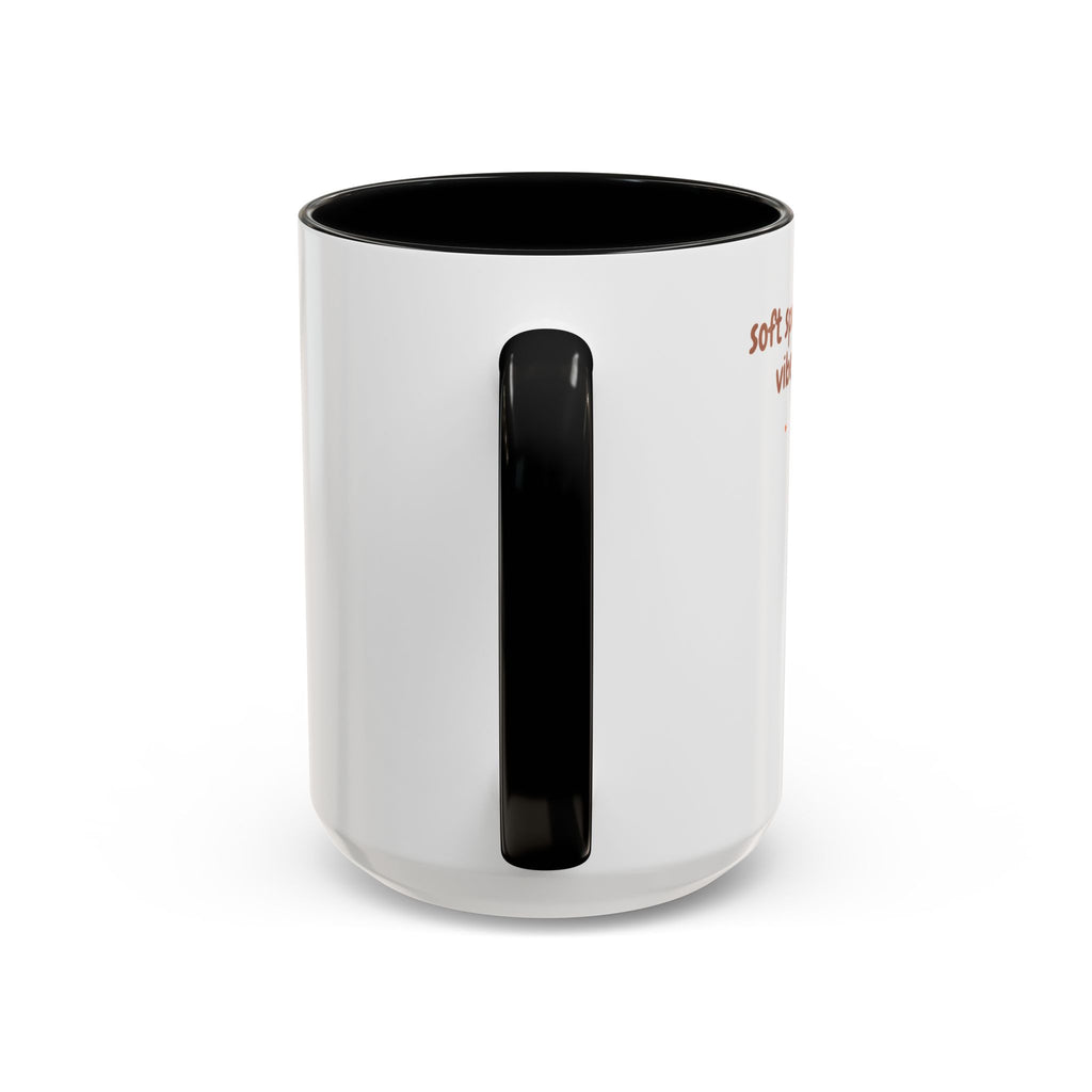 Spooky Ghost Accent Coffee Mug — Cute Halloween Ghost Ceramic Mug (11/15oz)