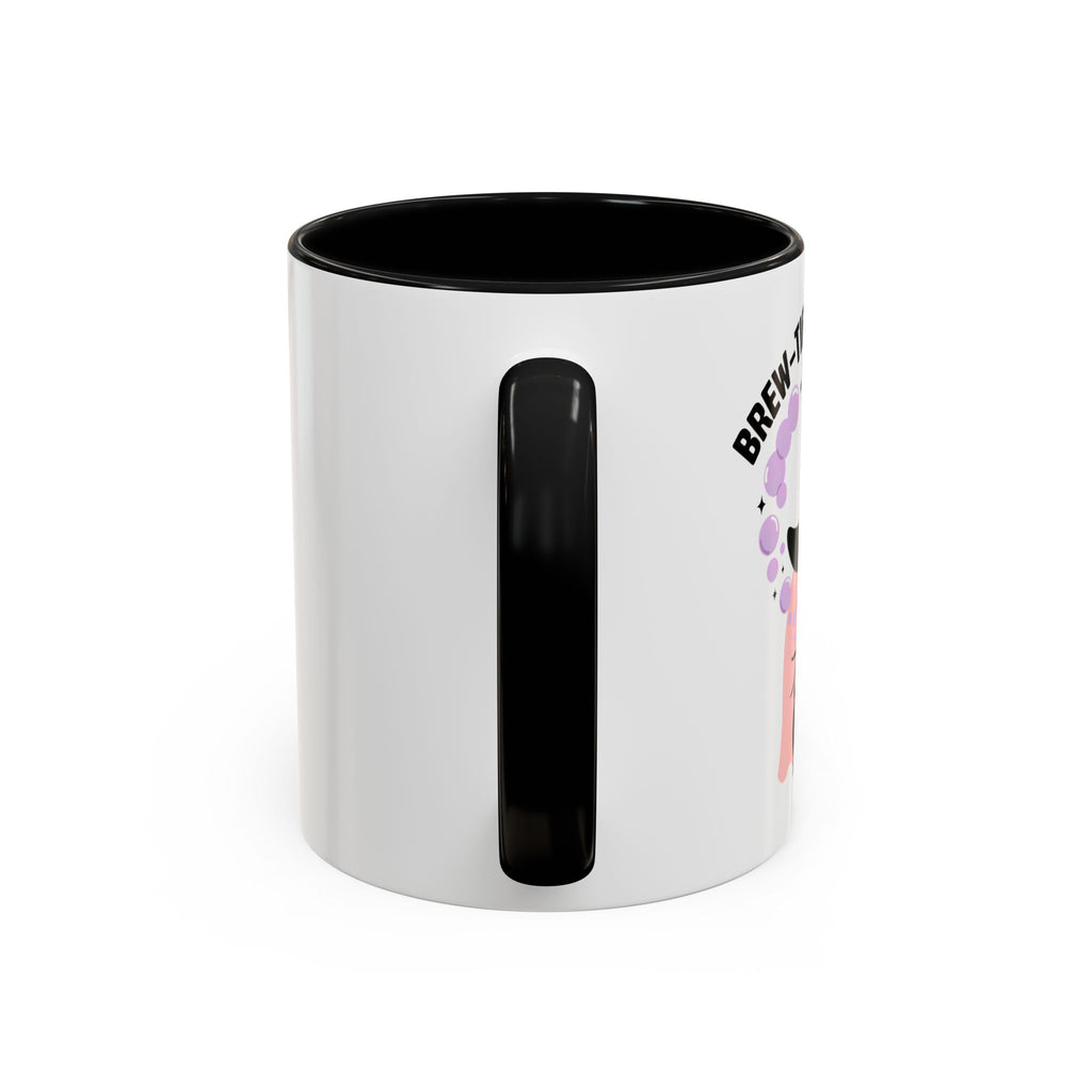 Cute Ghost Accent Coffee Mug — Cute Ghost & Witchy Halloween 11/15oz