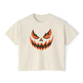 Halloween Pumpkin Jack-O’-Lantern Women's Boxy Tee