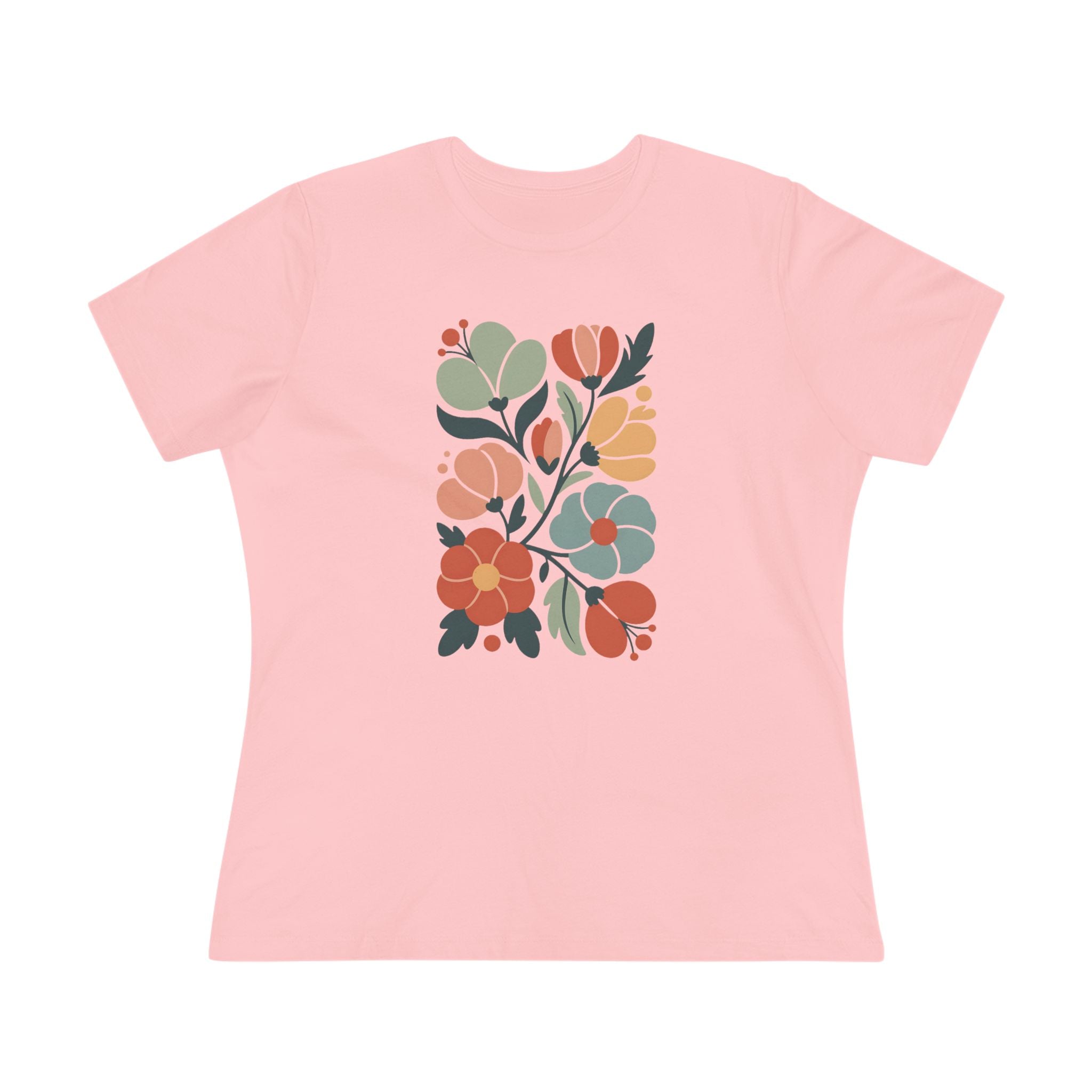 Floral Retro Bouquet Women's Tee — Vintage-Inspired Spring Floral T-Shirt