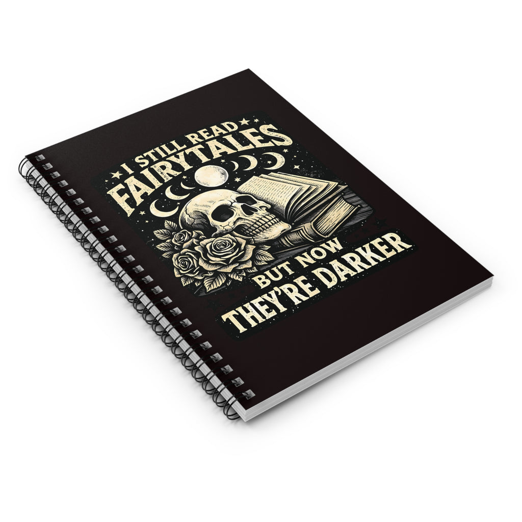 Dark Fairytales Spiral Notebook — Ruled Journal for Gothic Writing & Sketching