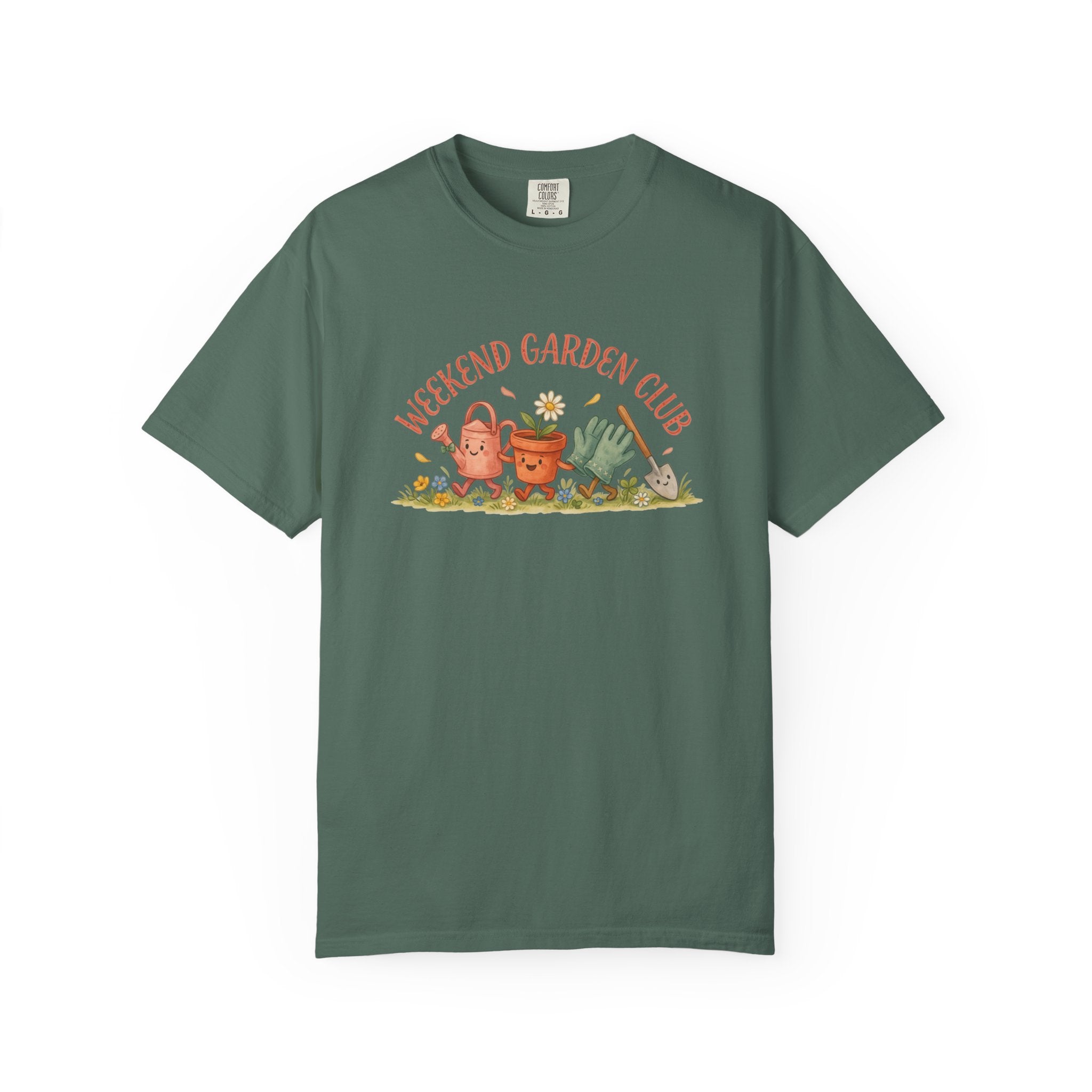 Weekend Garden Club T-Shirt – Cute Plant Pots Design