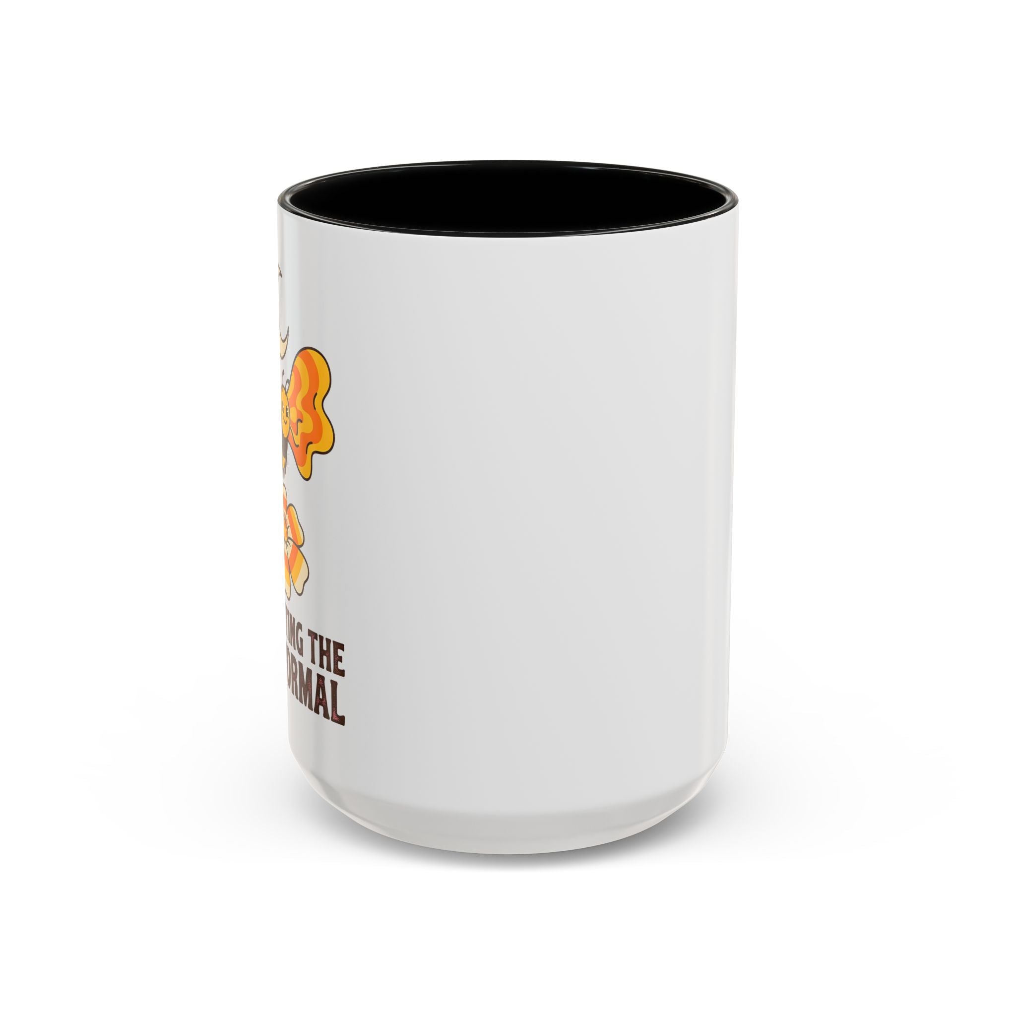 Plant & Ghost Lover Accent Mug — "Pollinating the Paranormal" Funny Coffee Cup (11/15 oz)