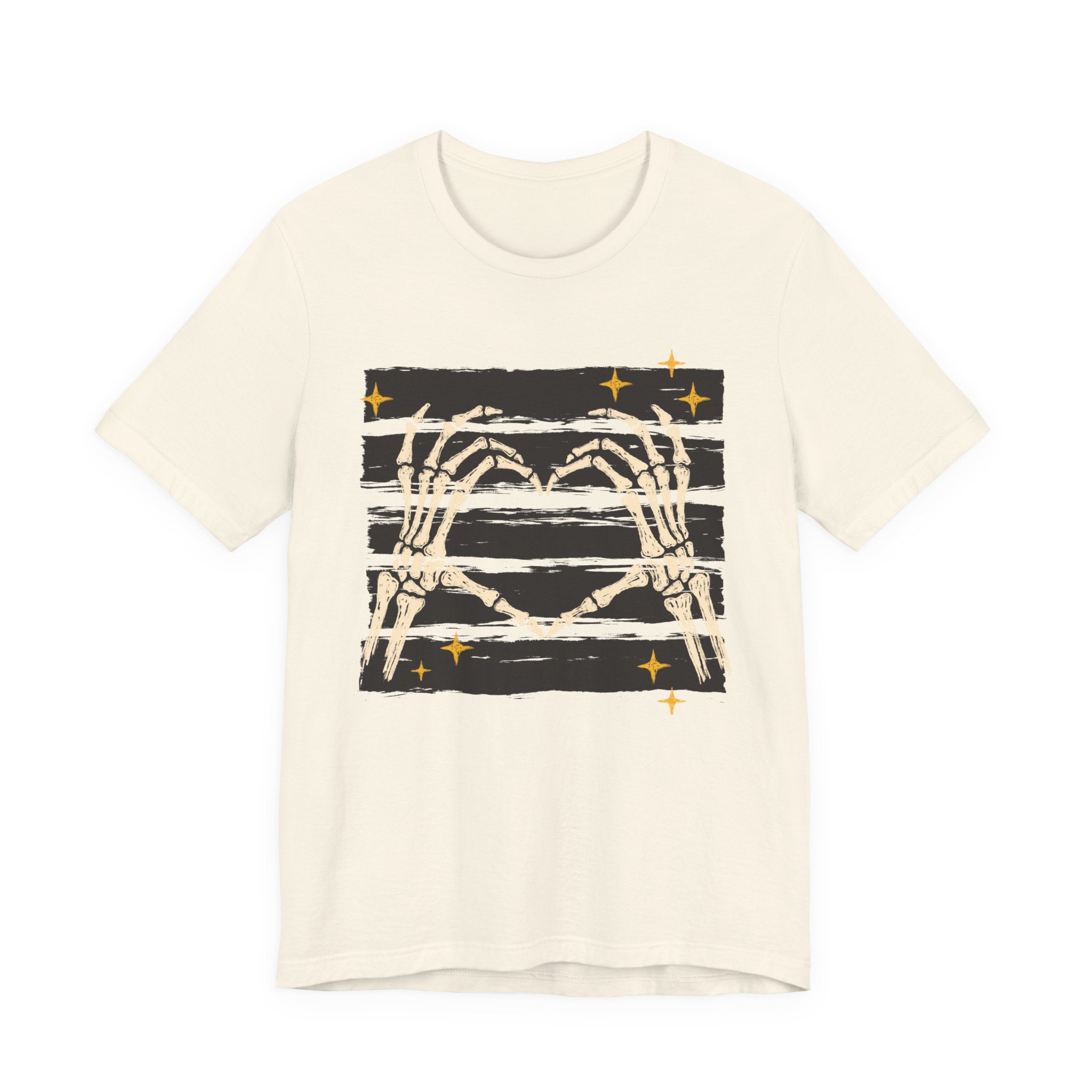 Skeleton Hands Heart T-Shirt — Gothic Tee