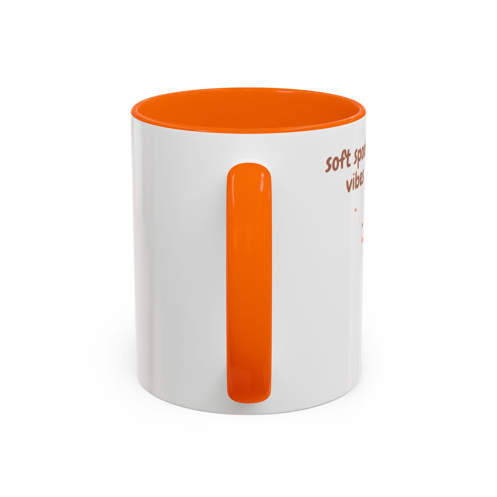 Spooky Ghost Accent Coffee Mug — Cute Halloween Ghost Ceramic Mug (11/15oz)