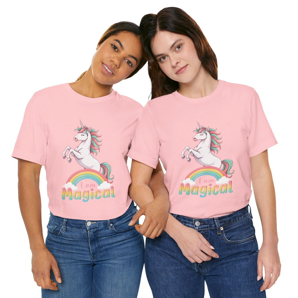 I Am Magical Unicorn T-Shirt — Rainbow Kids Graphic Tee