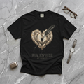 Bibliophile at Heart book graphic T-Shirt | Reader Shirt, Book Lover Tee