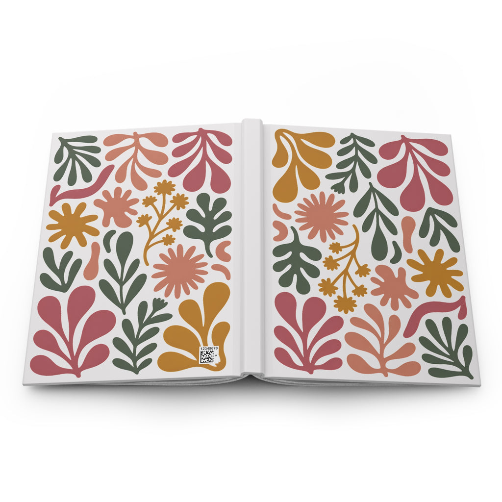 Floral Folk Art Hardcover Journal