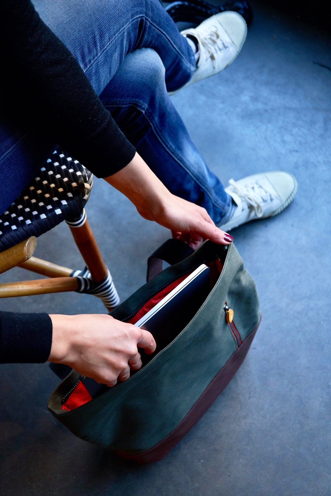 3 - in - 1 tote + backpack + crossbody - the ROCKAWAY - Addy Avenue