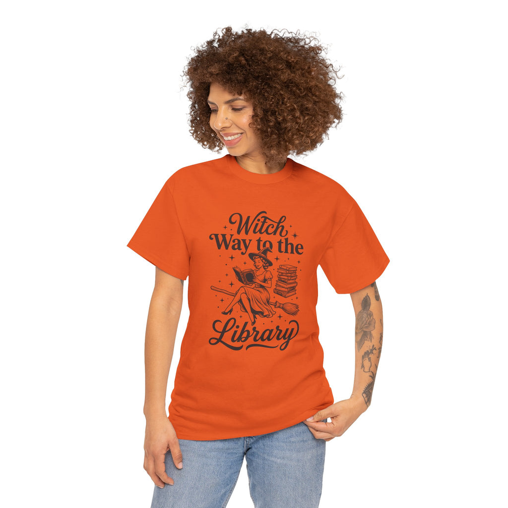 Witch Way to the Library T-Shirt