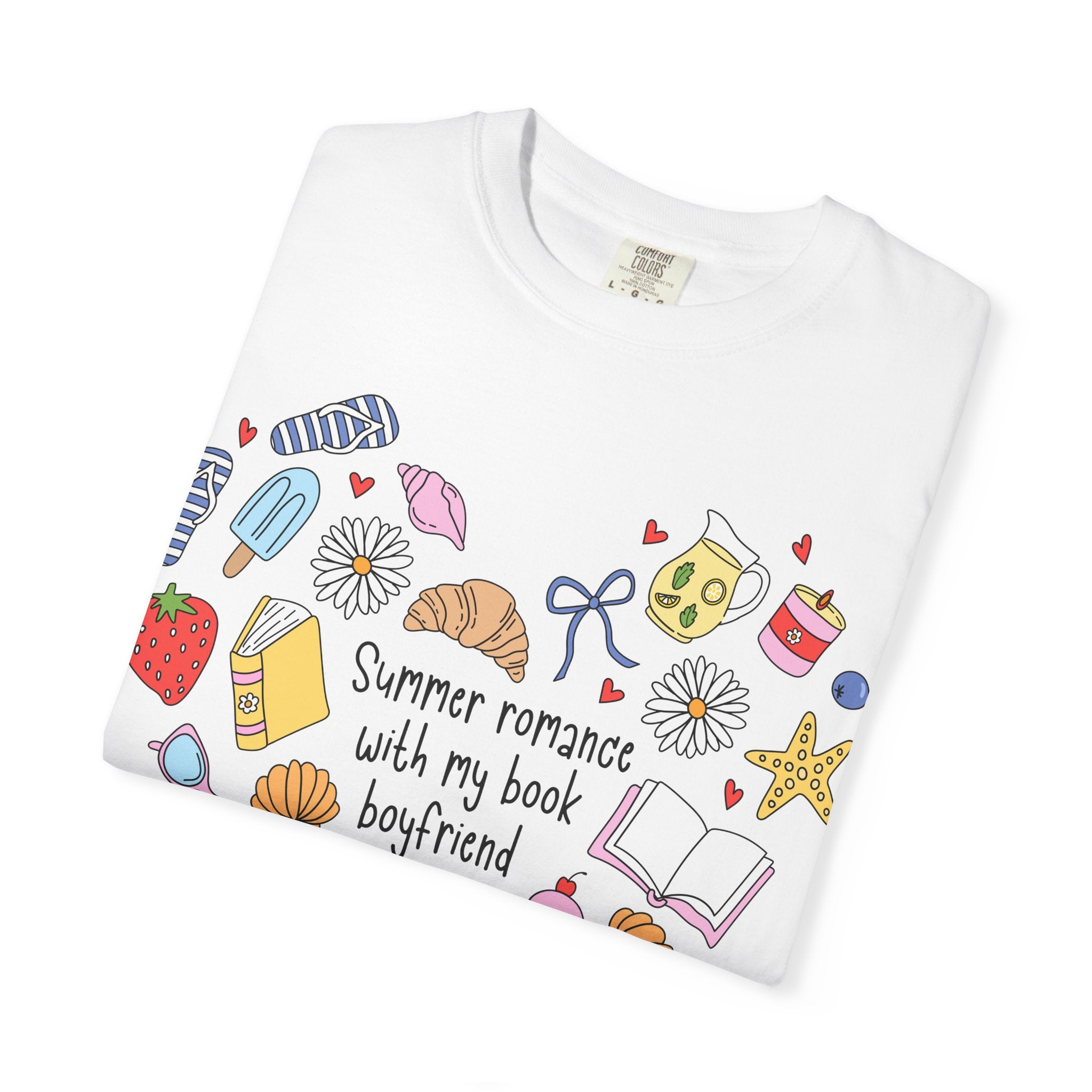 Summer Romance With My Book Boyfriend T-shirt