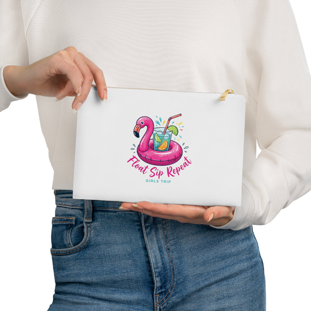 Girls Trip Flamingo Cosmetic Bag