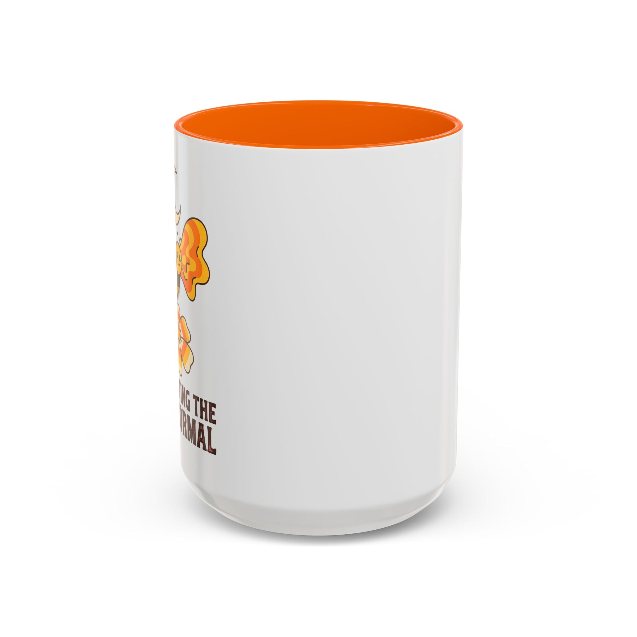 Plant & Ghost Lover Accent Mug — "Pollinating the Paranormal" Funny Coffee Cup (11/15 oz)