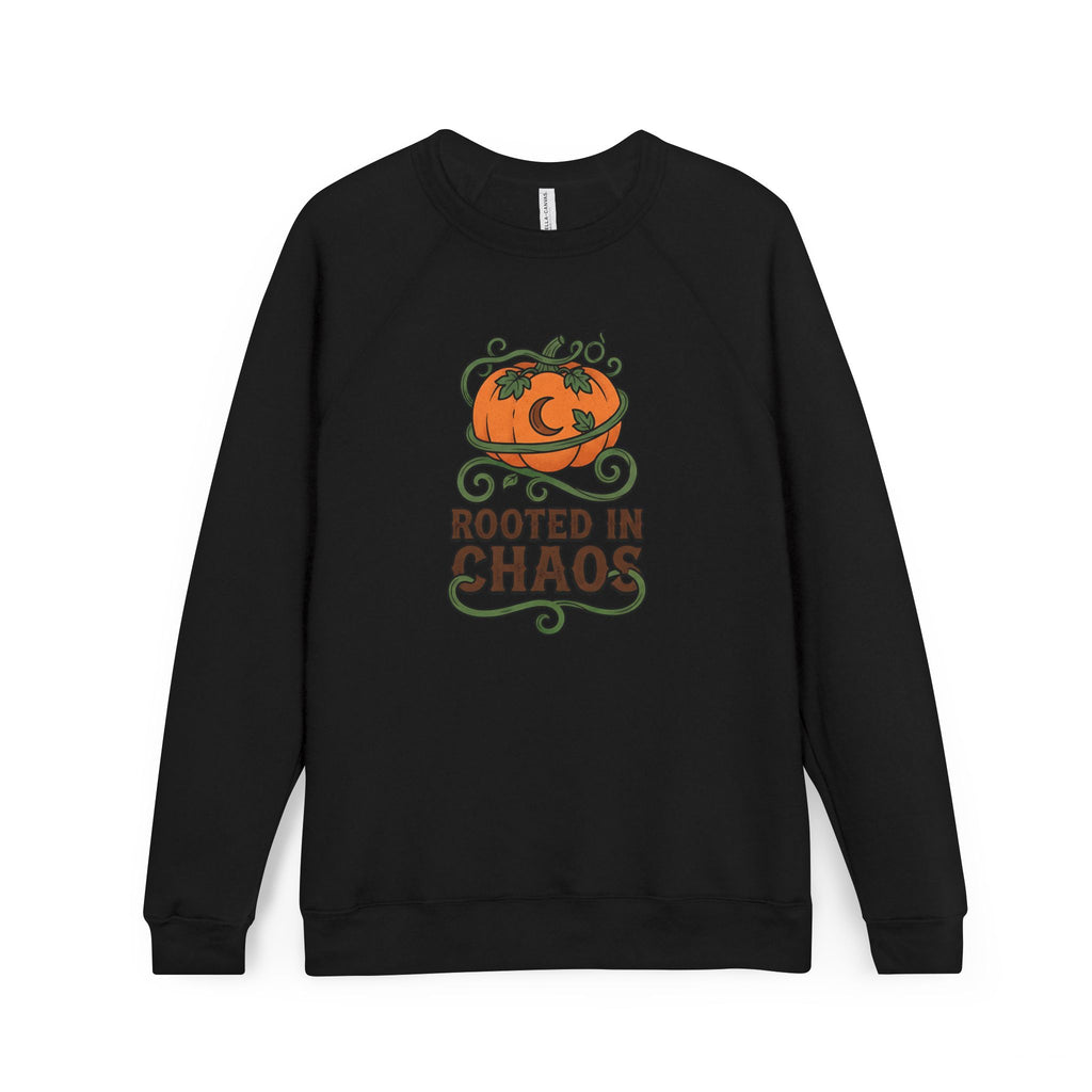 Rooted in Chaos Pumpkin Sweatshirt — Halloween Cozy Crewneck