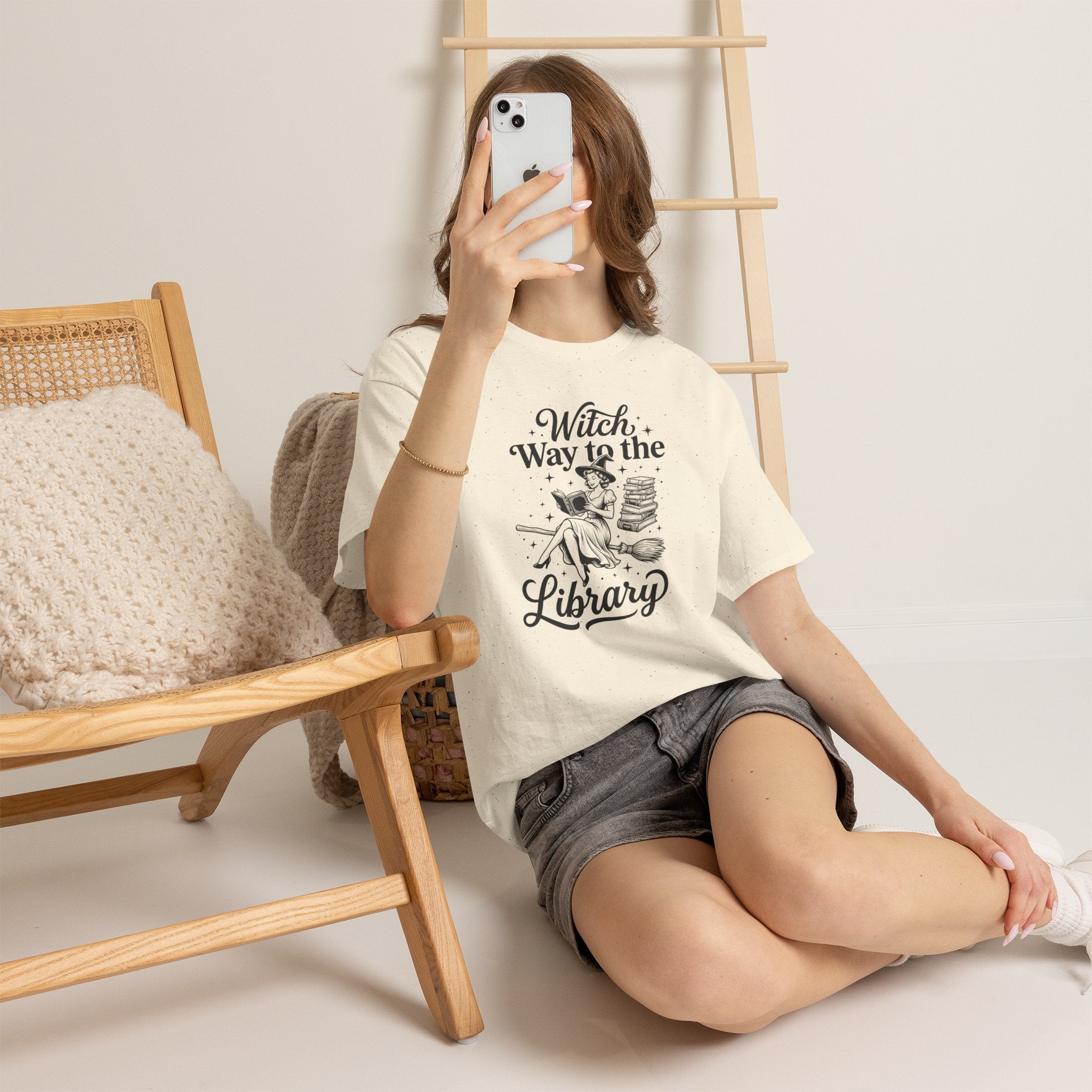 Witch Way to the Library T-Shirt