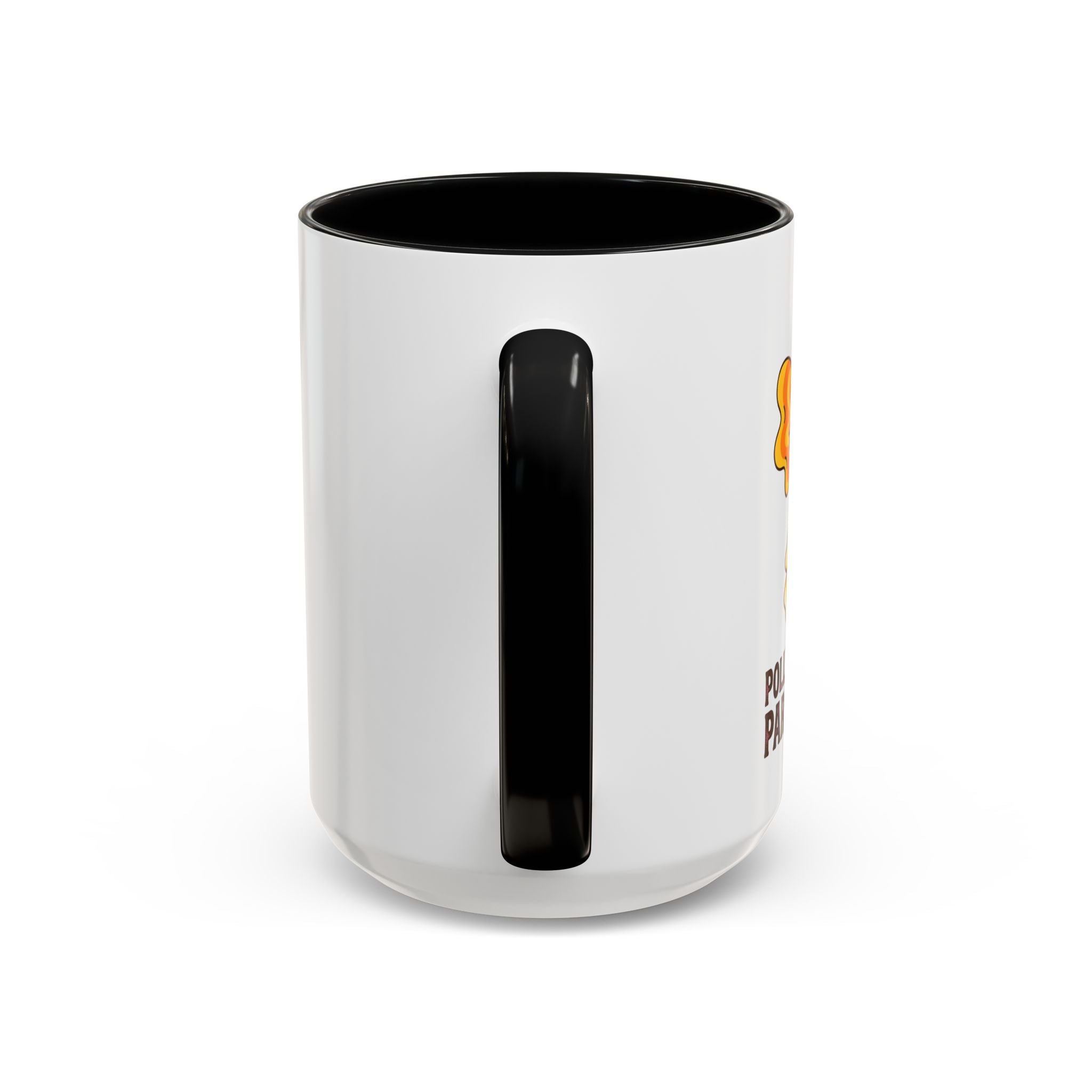Plant & Ghost Lover Accent Mug — "Pollinating the Paranormal" Funny Coffee Cup (11/15 oz)