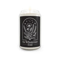Scented Soy Candle — "To Whatever End" Floral Noir 13.75oz