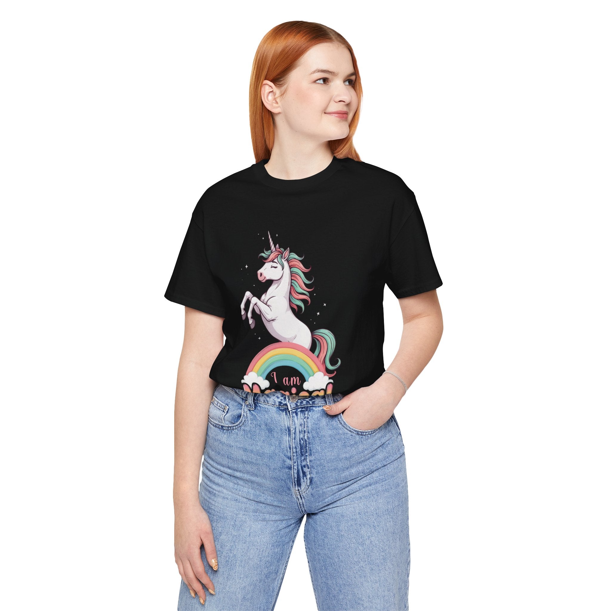 I Am Magical Unicorn T-Shirt — Rainbow Kids Graphic Tee