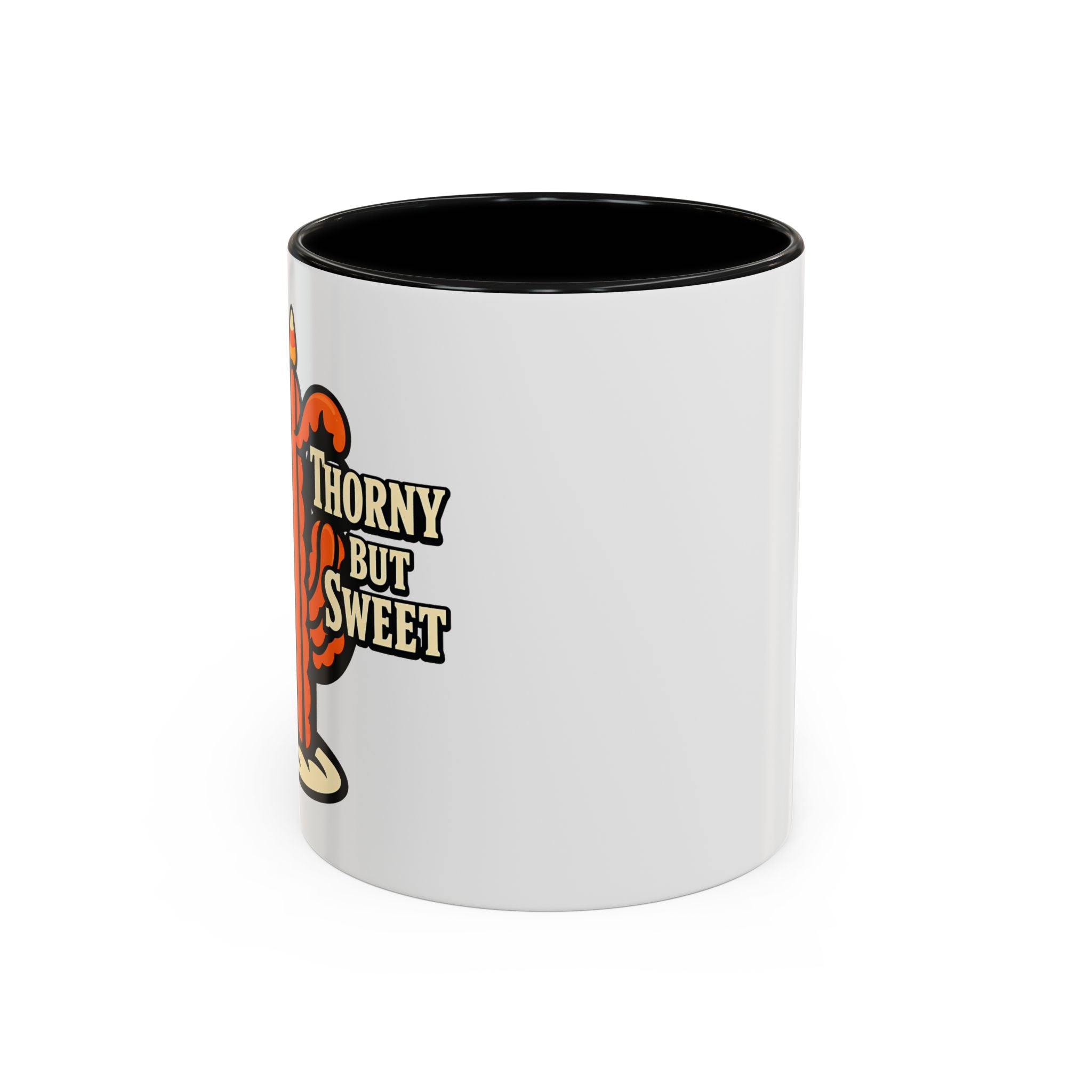 Funny 'Thorny But Sweet' Cactus Accent Coffee Mug – 11/15oz