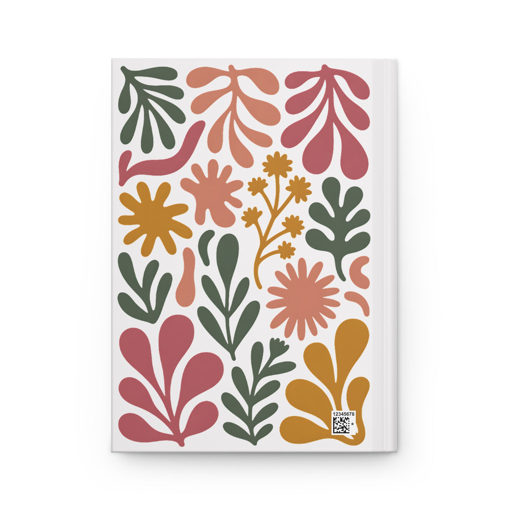 Floral Folk Art Hardcover Journal