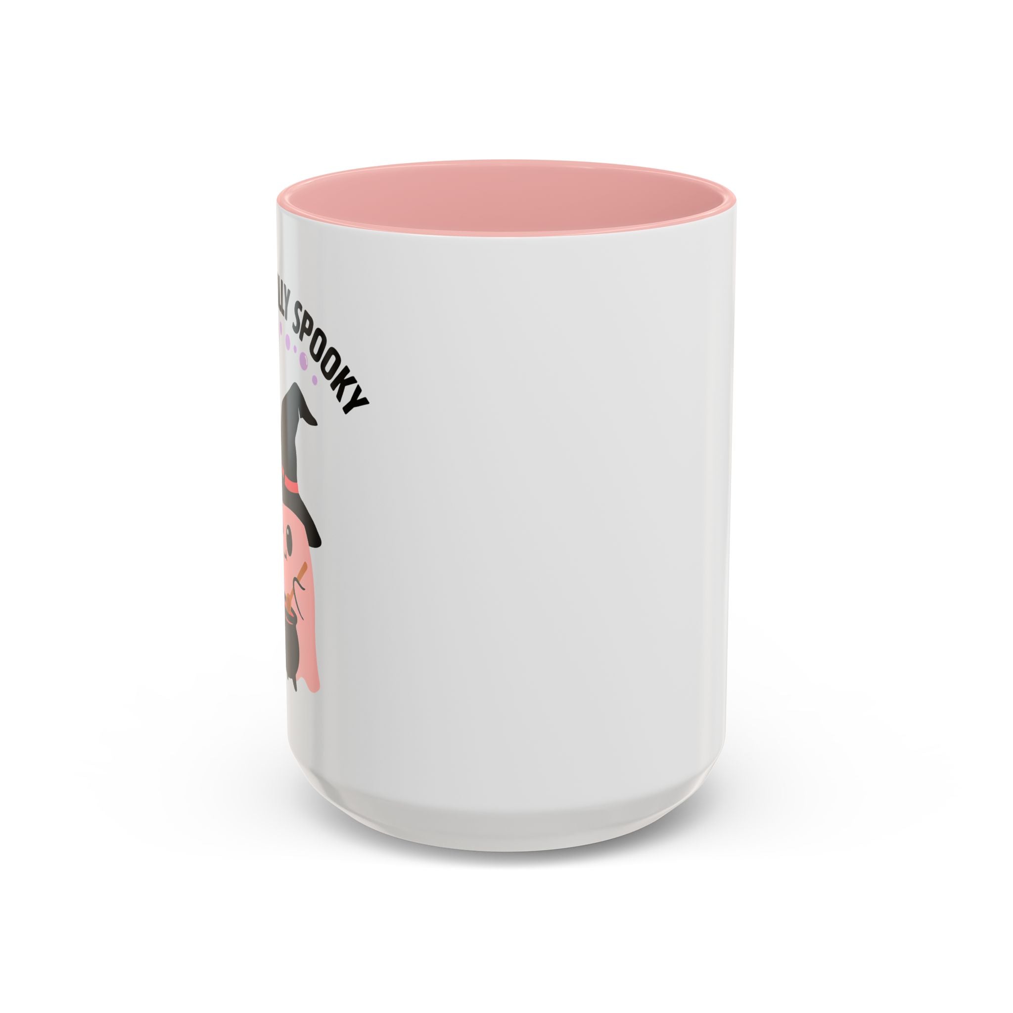 Cute Ghost Accent Coffee Mug — Cute Ghost & Witchy Halloween 11/15oz