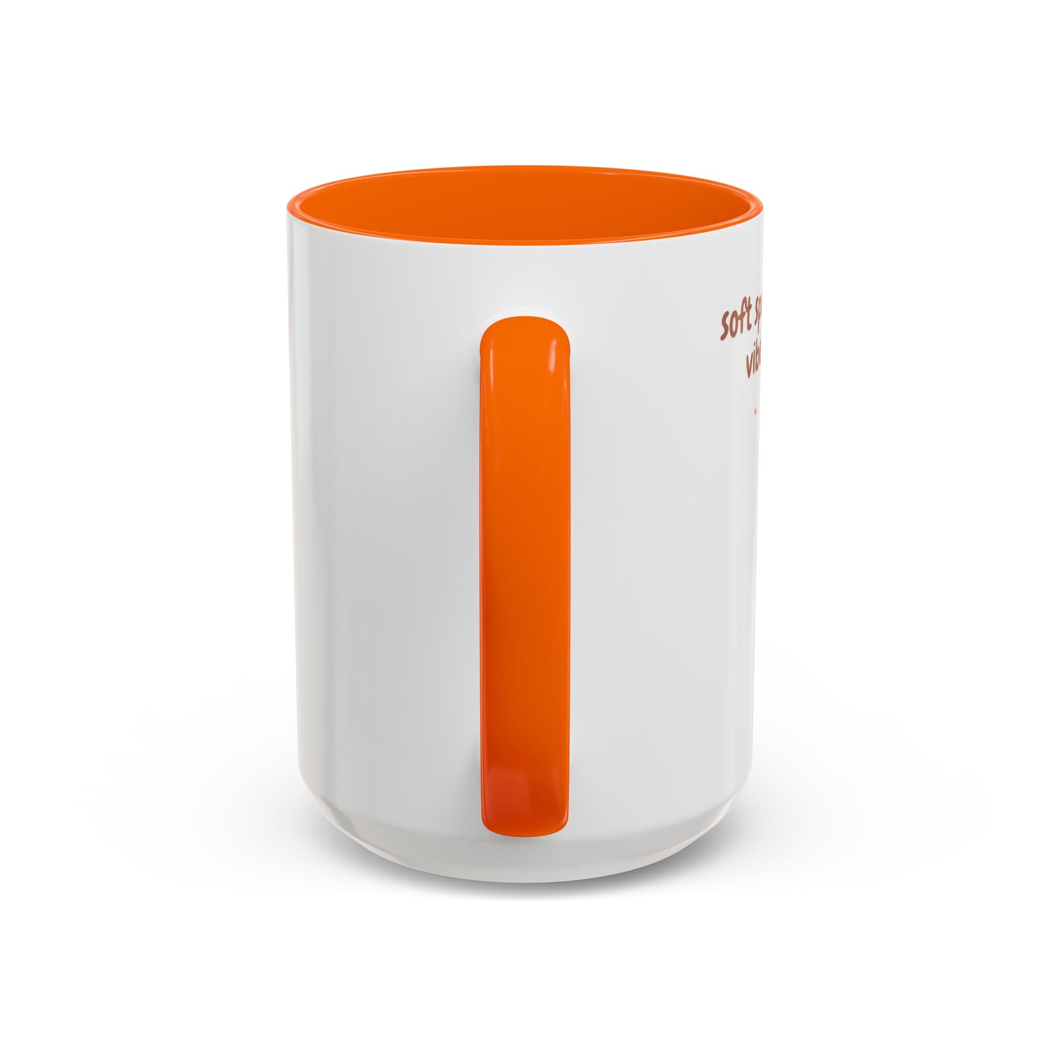 Spooky Ghost Accent Coffee Mug — Cute Halloween Ghost Ceramic Mug (11/15oz)