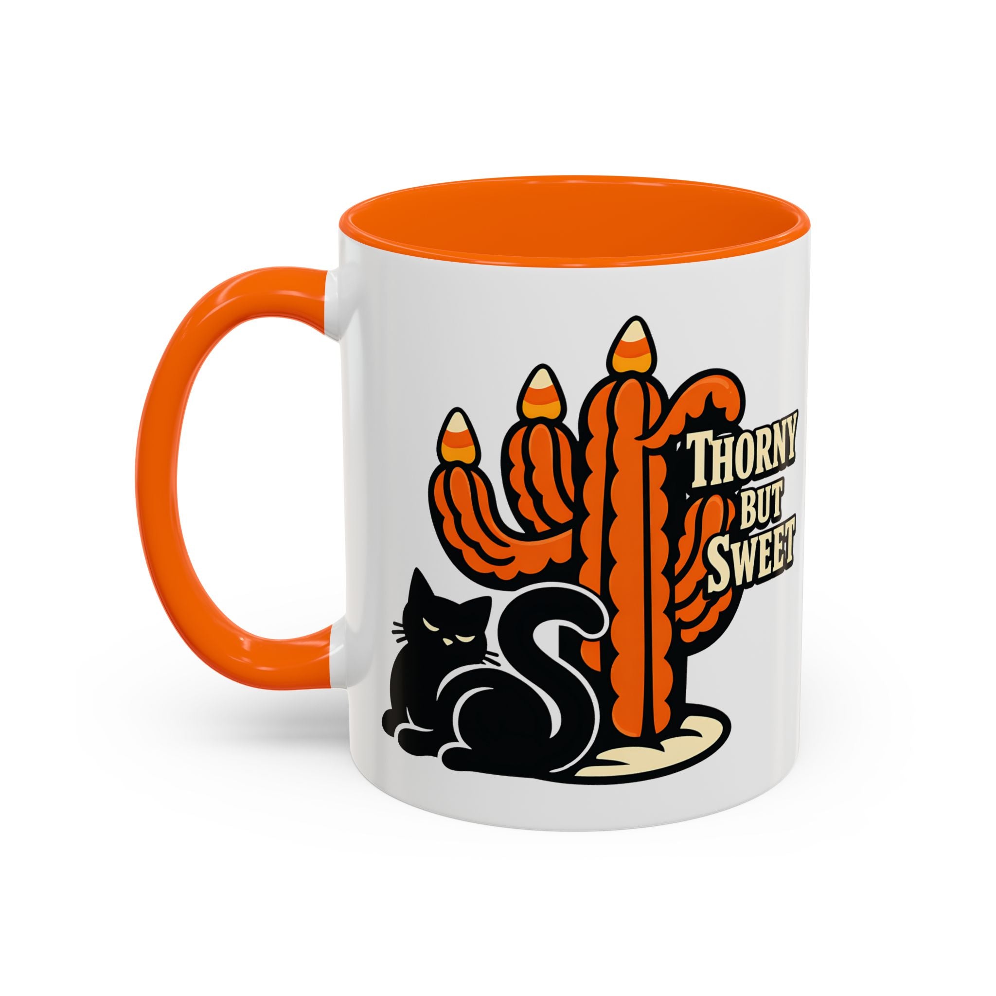 Funny 'Thorny But Sweet' Cactus Accent Coffee Mug – 11/15oz