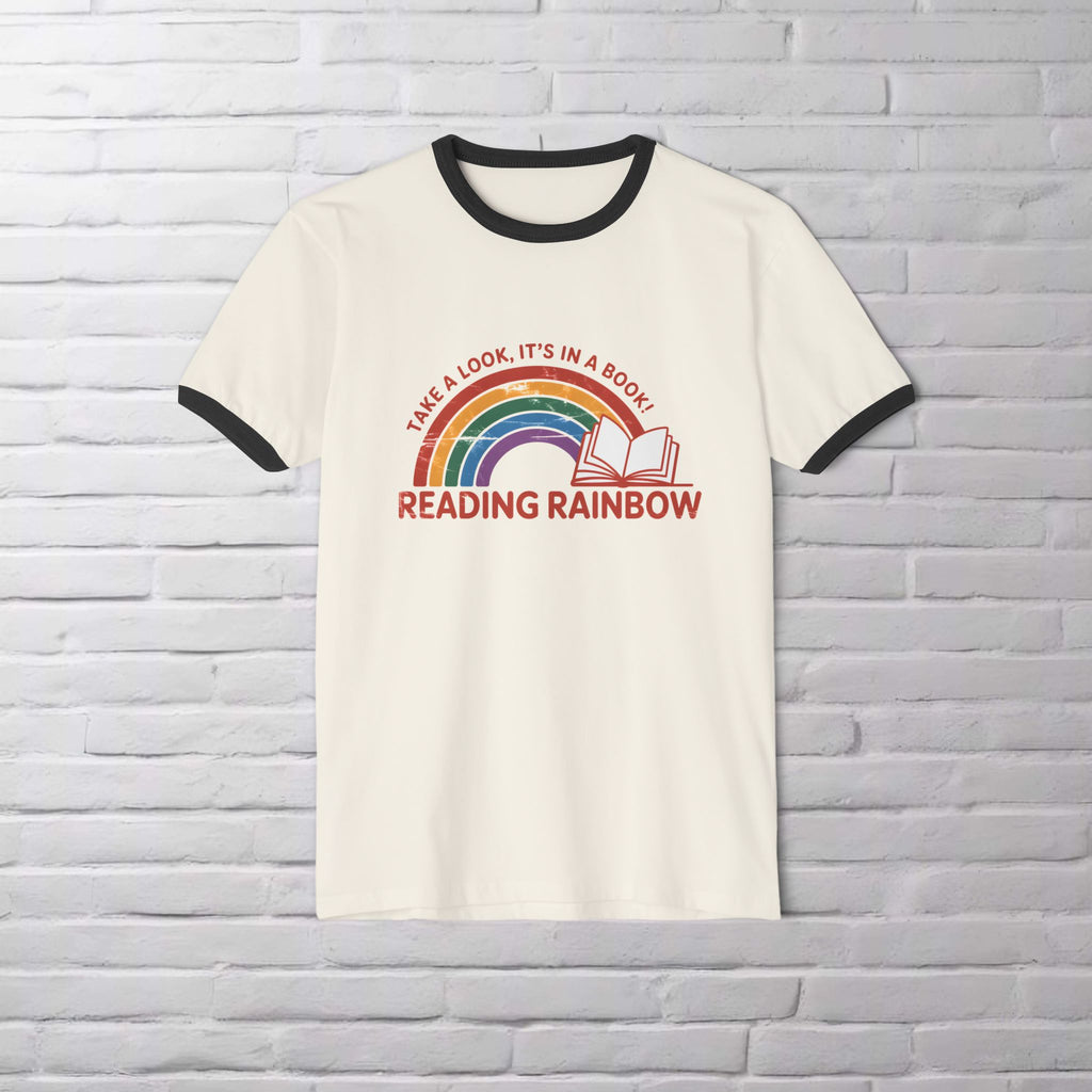 Reading Rainbow retro graphic T-Shirt | Vintage logo tee