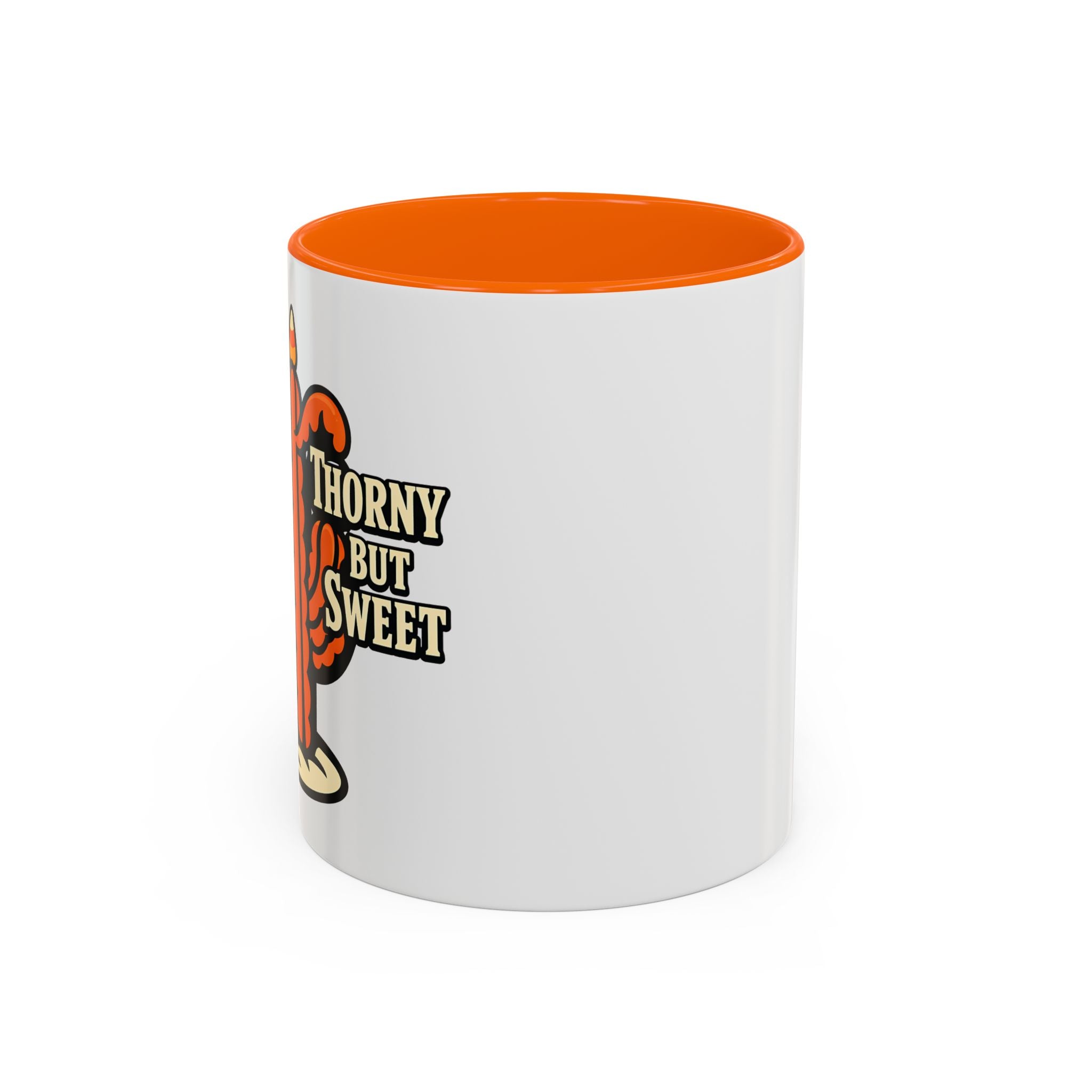 Funny 'Thorny But Sweet' Cactus Accent Coffee Mug – 11/15oz