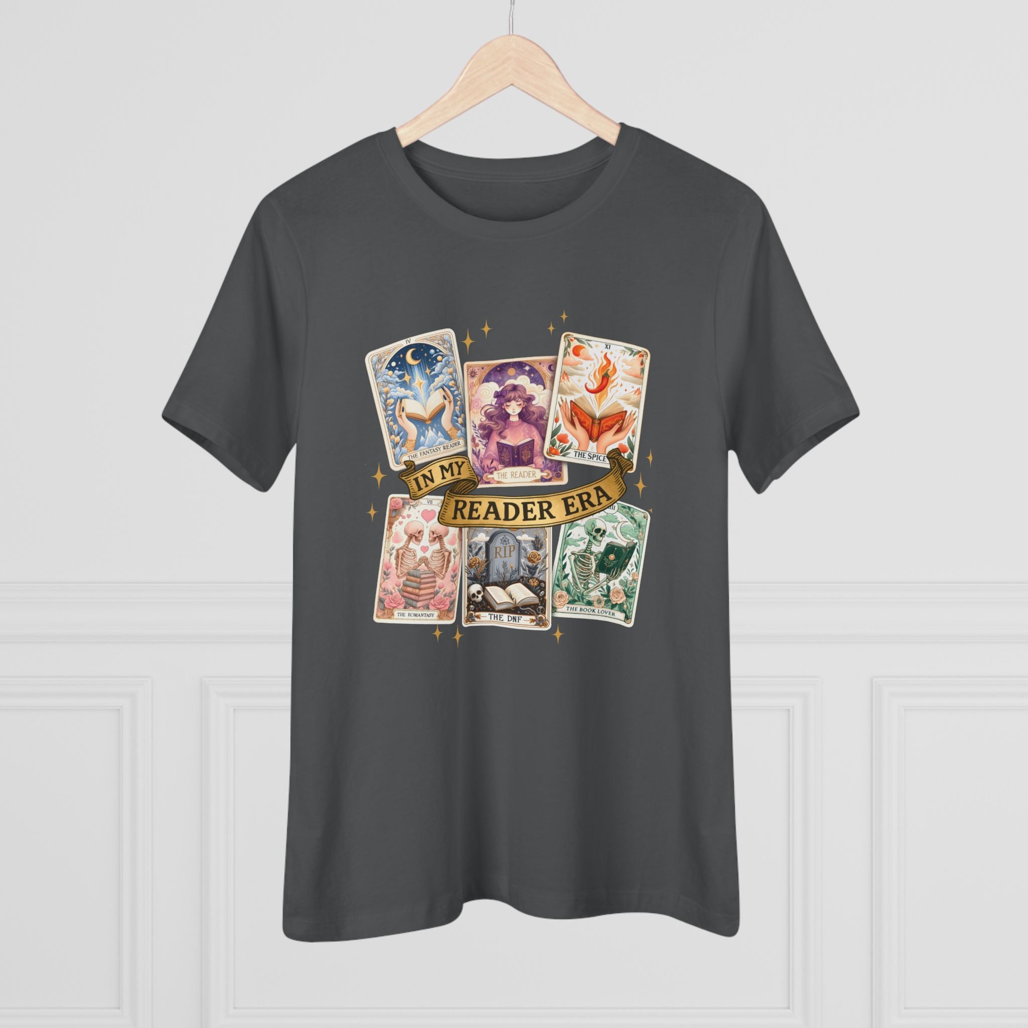 Tarot Book Lover Tee — "In My Reader Era" Women's Cotton T-Shirt