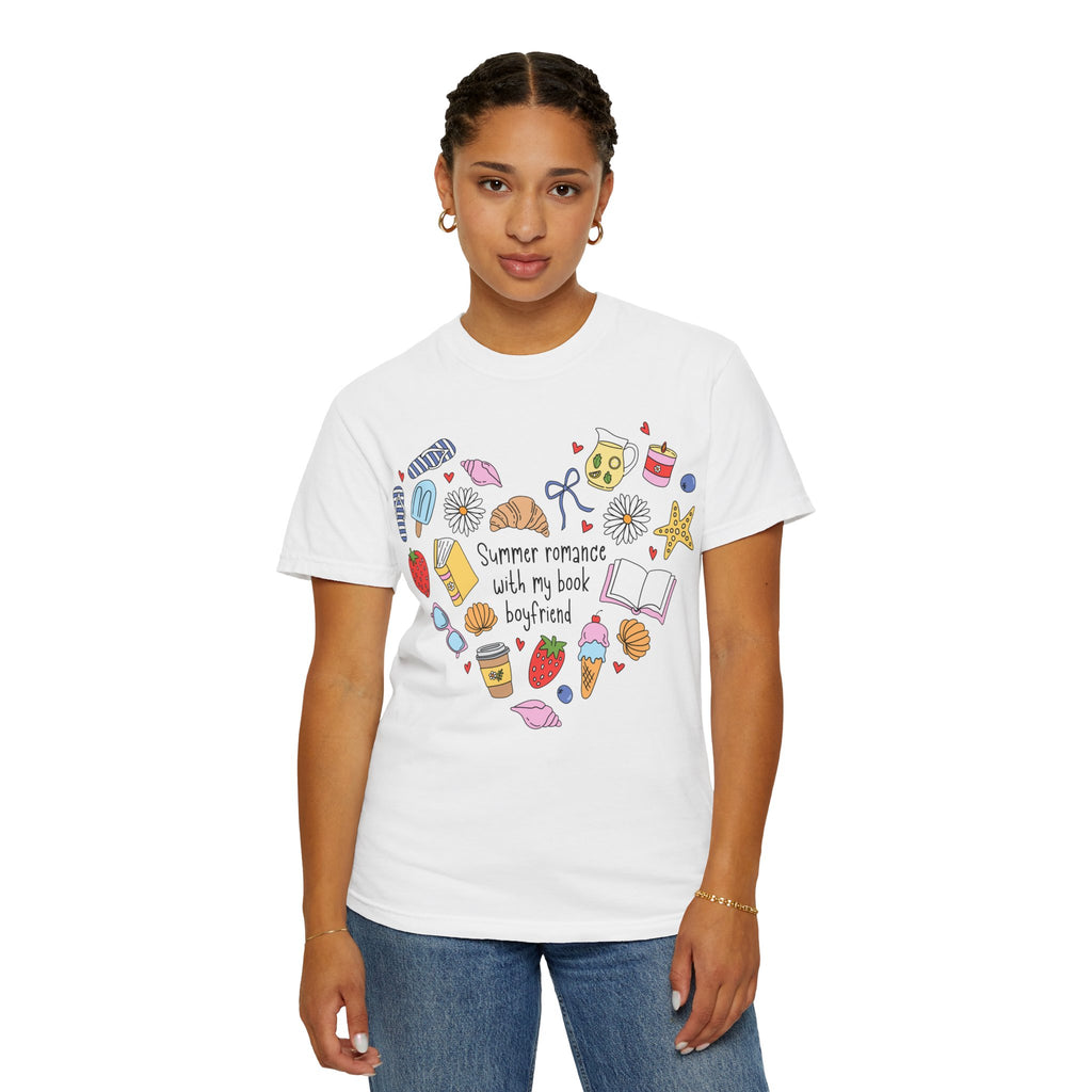 Summer Romance With My Book Boyfriend T-shirt