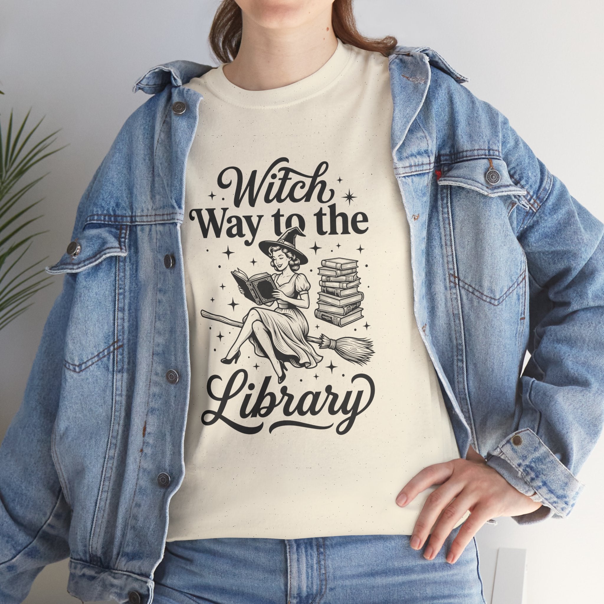 Witch Way to the Library T-Shirt