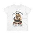 Dark Academia Book Club T-Shirt — Vintage Gothic Girl Reading Tee