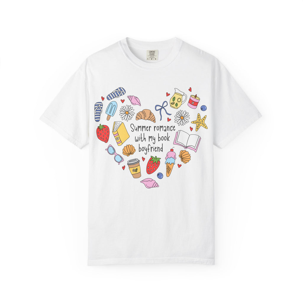 Summer Romance With My Book Boyfriend T-shirt