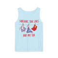 Sunshine Tan Lines My TBR Tank Top | Summer Book Lover