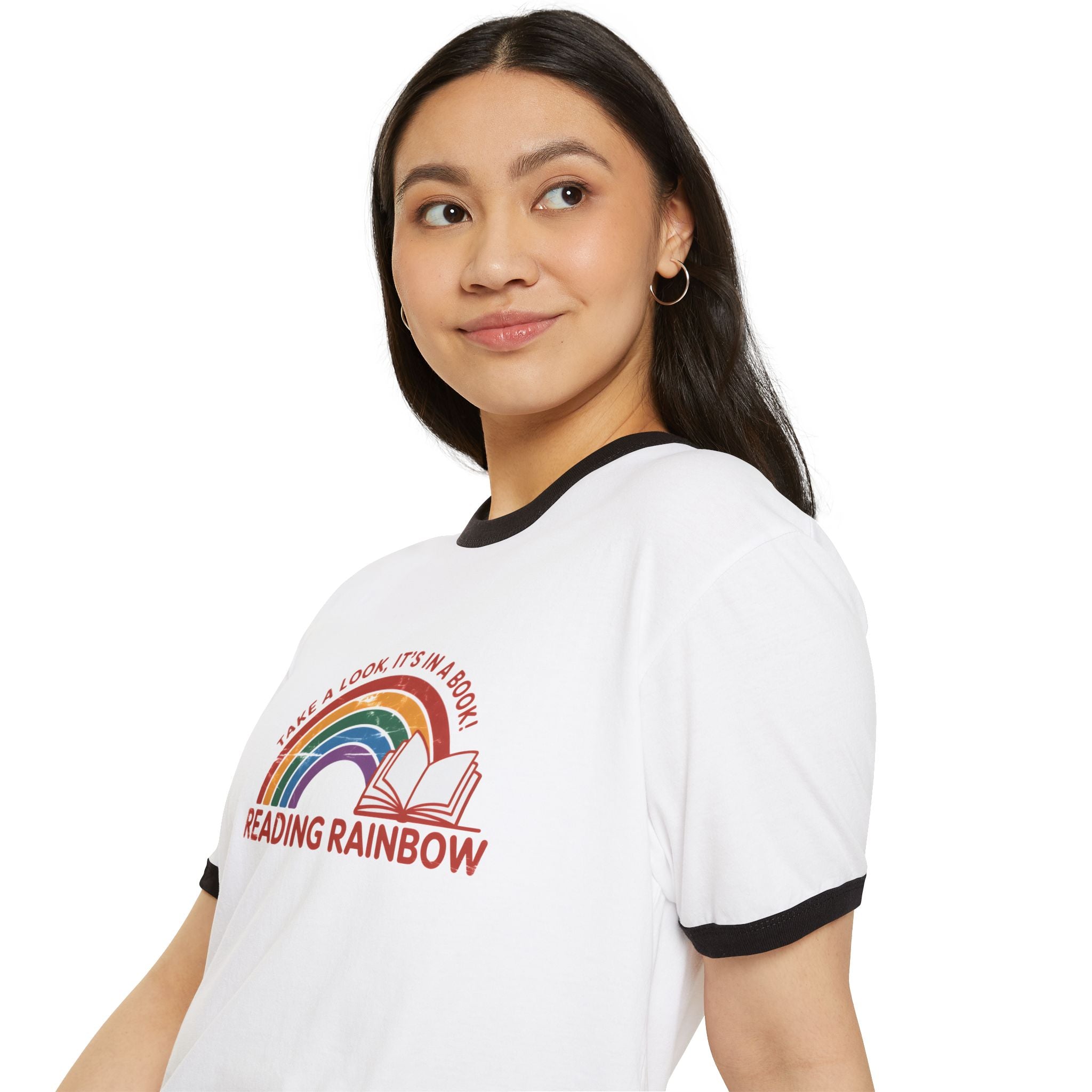 Reading Rainbow retro graphic T-Shirt | Vintage logo tee