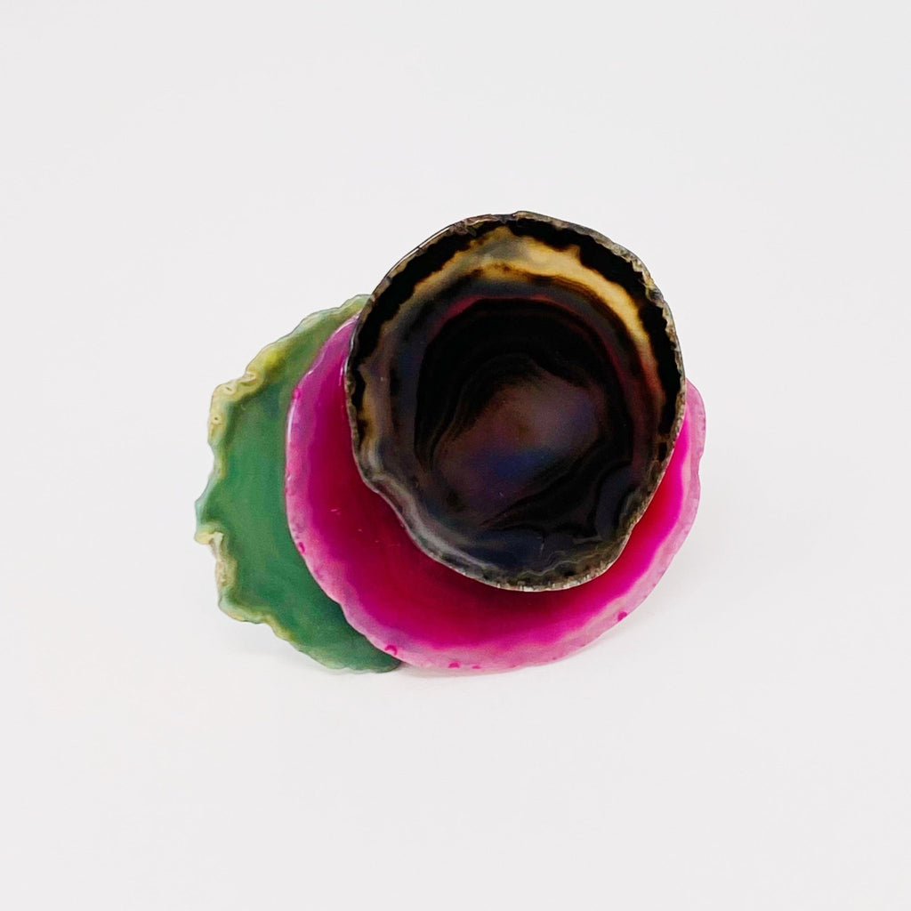 Art Of Nature Three Stone Wine Stopper - Addy Avenue