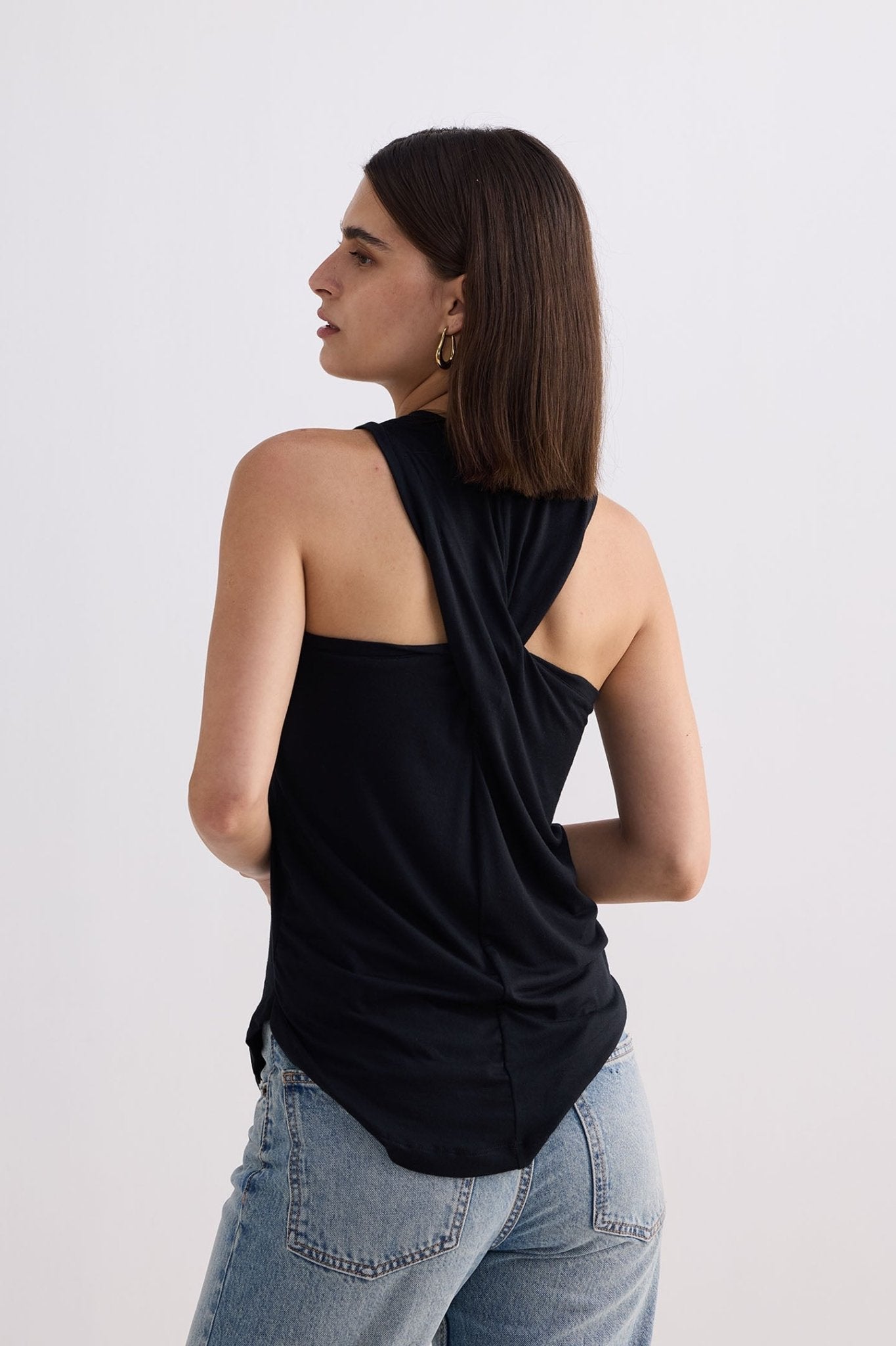 Back to Basics Top in Black - Addy Avenue