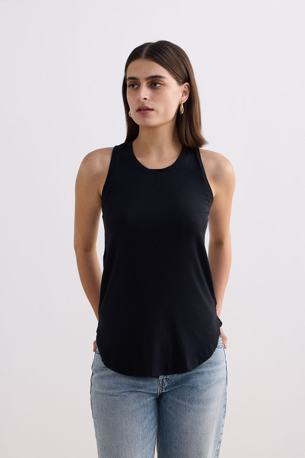 Back to Basics Top in Black - Addy Avenue
