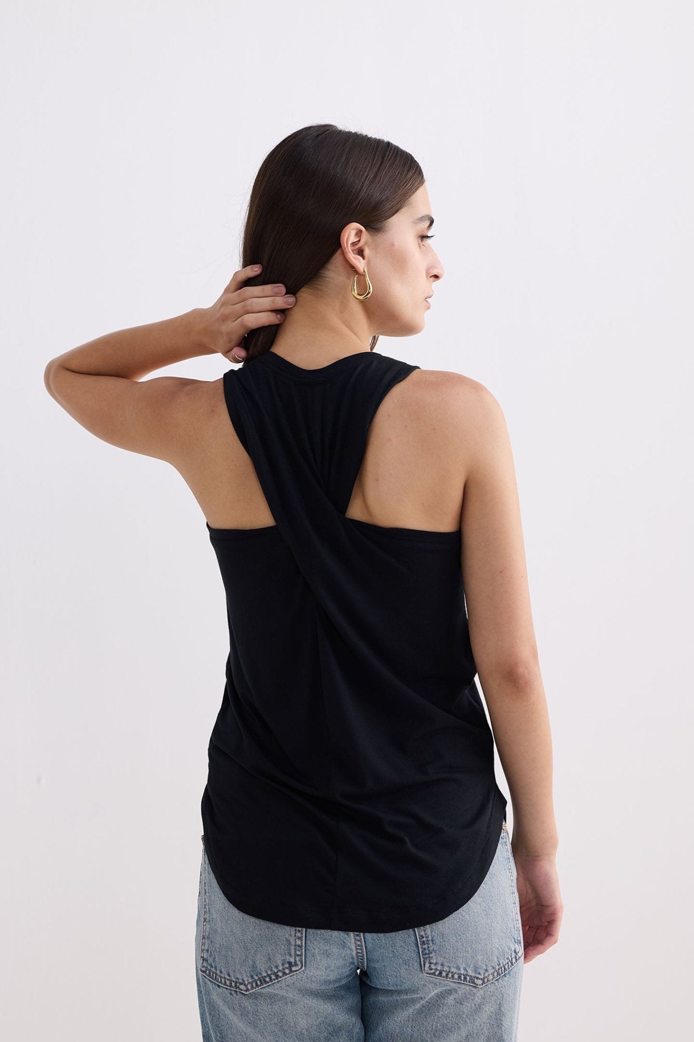 Back to Basics Top in Black - Addy Avenue