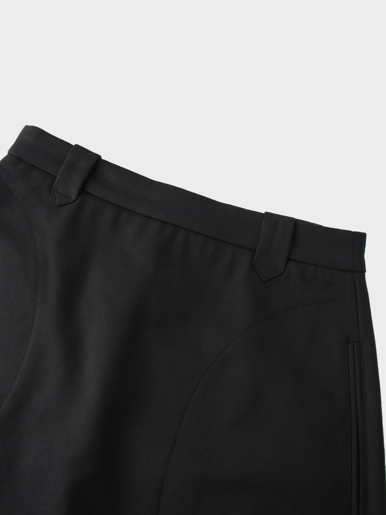 Basic A - Line Skirt - Black - Addy Avenue