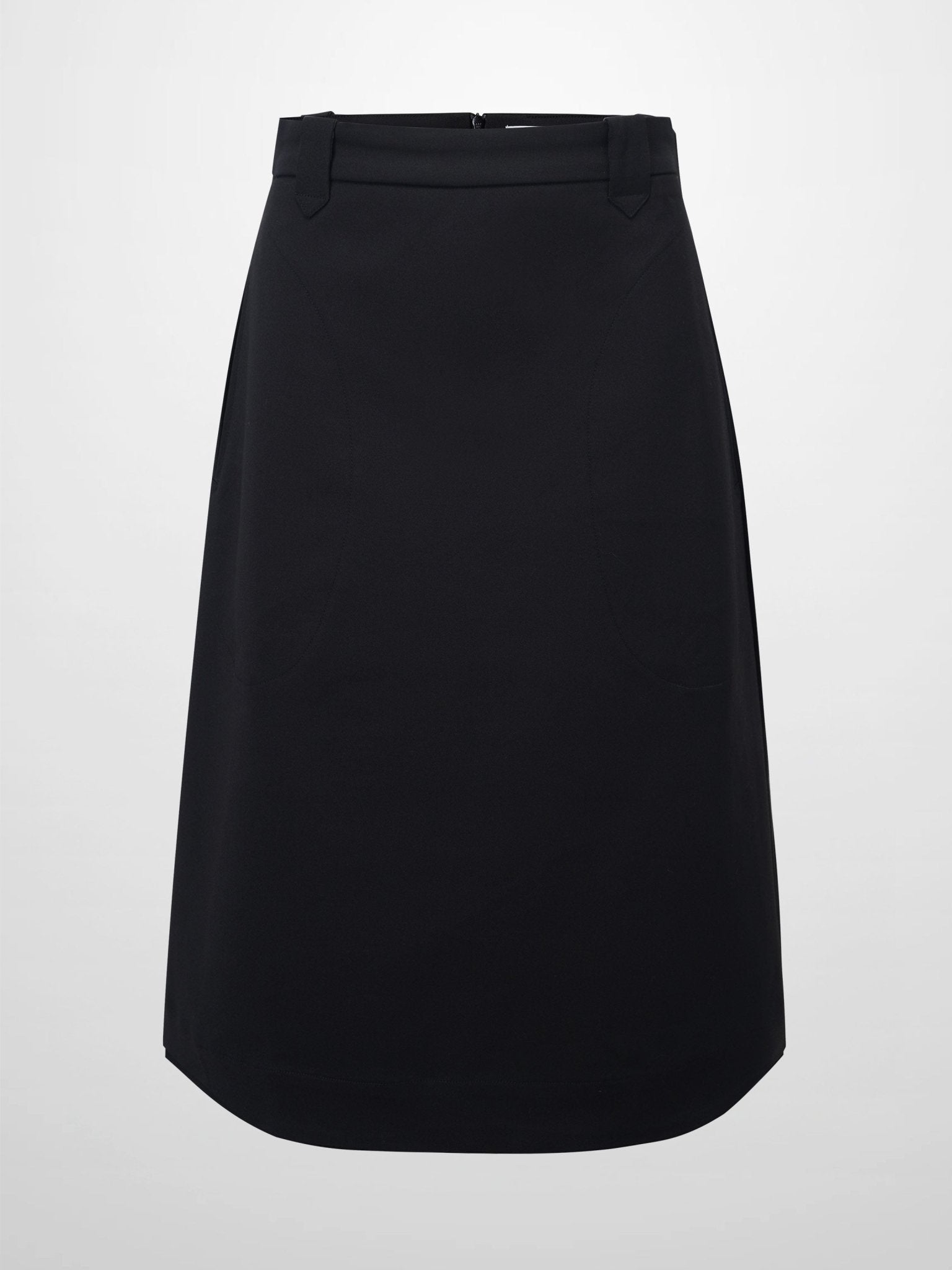 Basic A - Line Skirt - Black - Addy Avenue