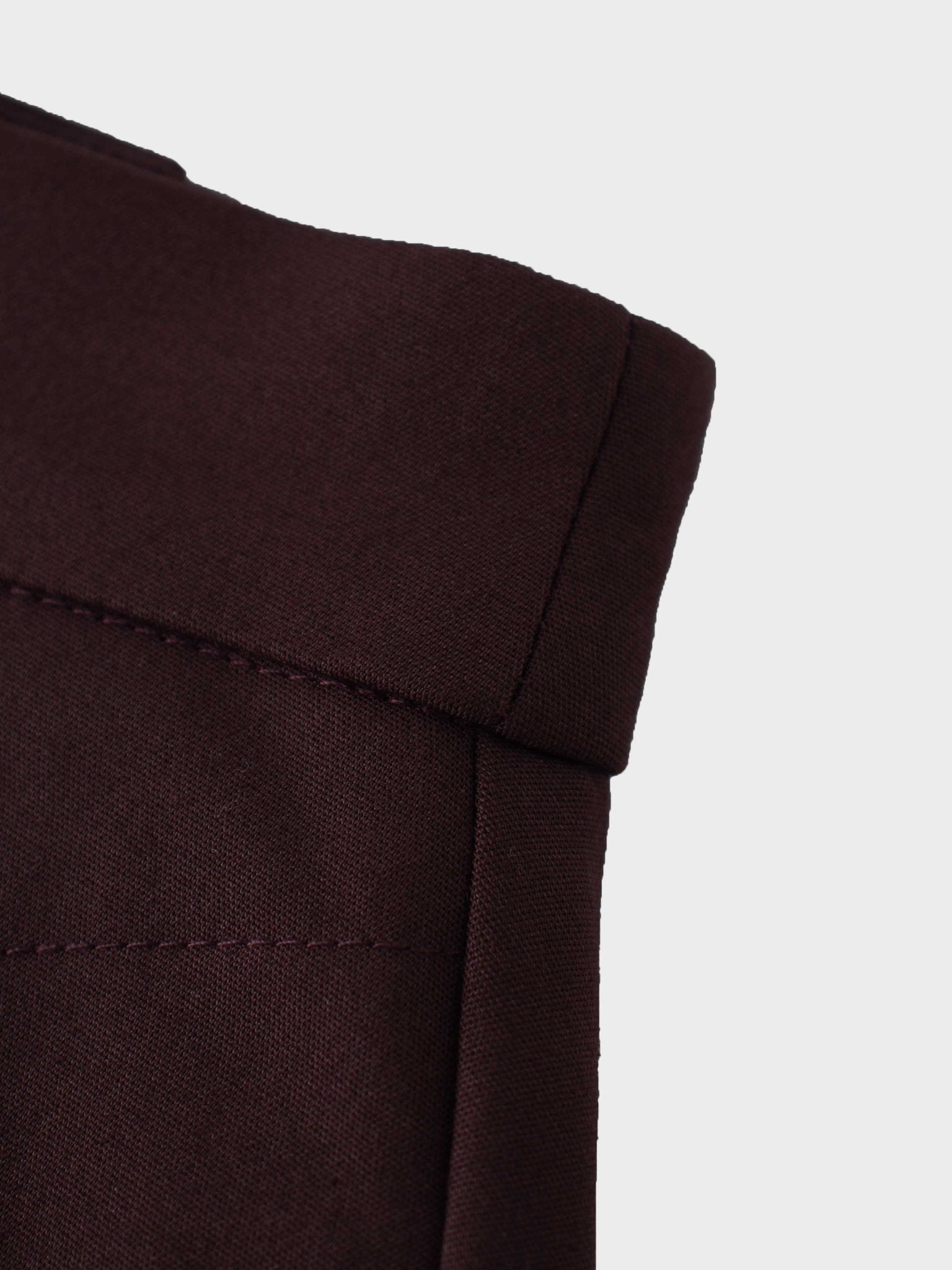 Basic A - Line Skirt - Brown - Addy Avenue